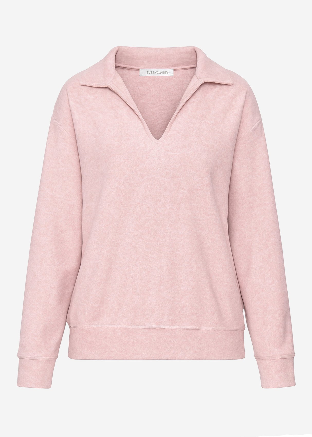 Terry cloth sweater - pink