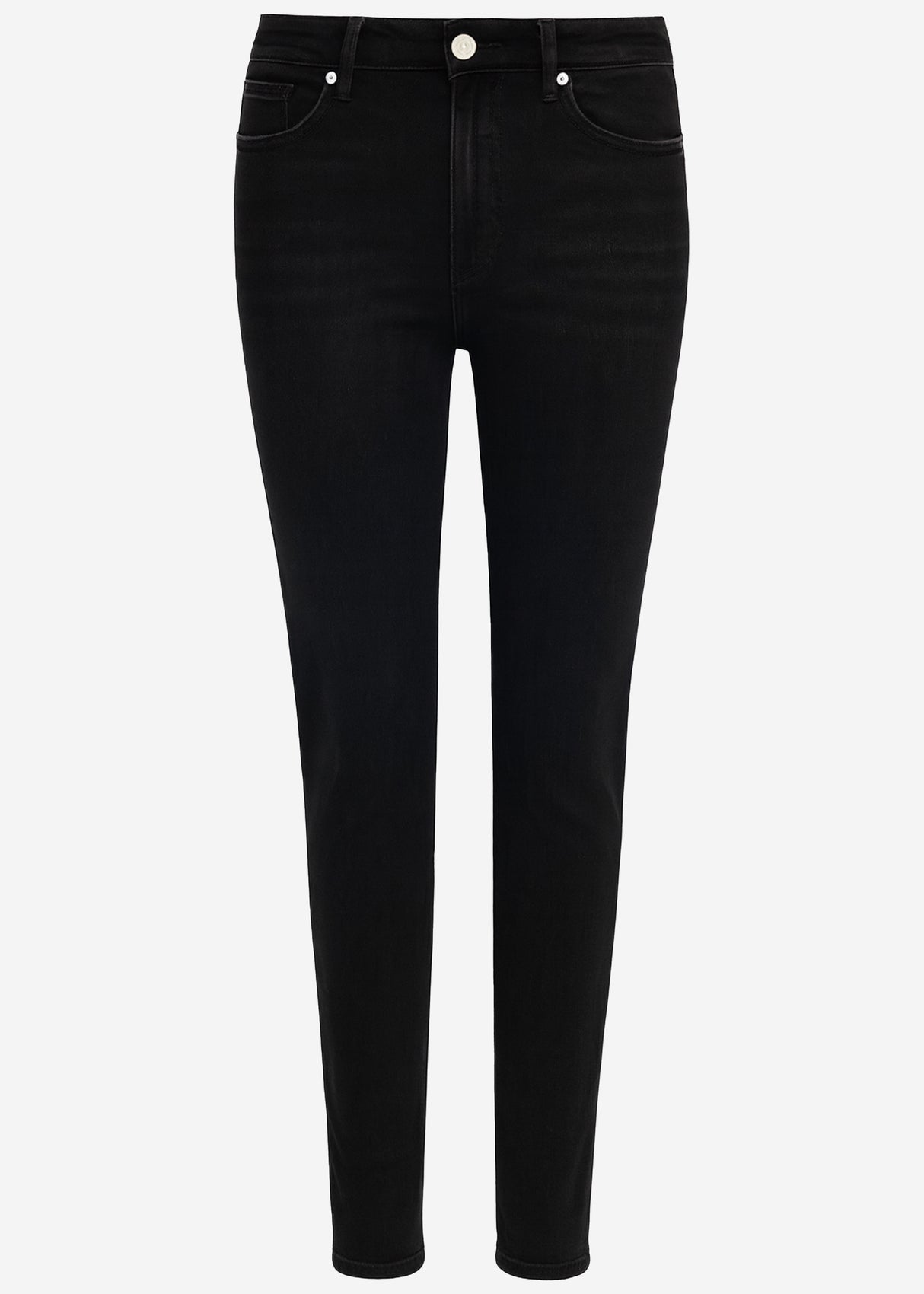 Highwaist Skinny Jeans - schwarz