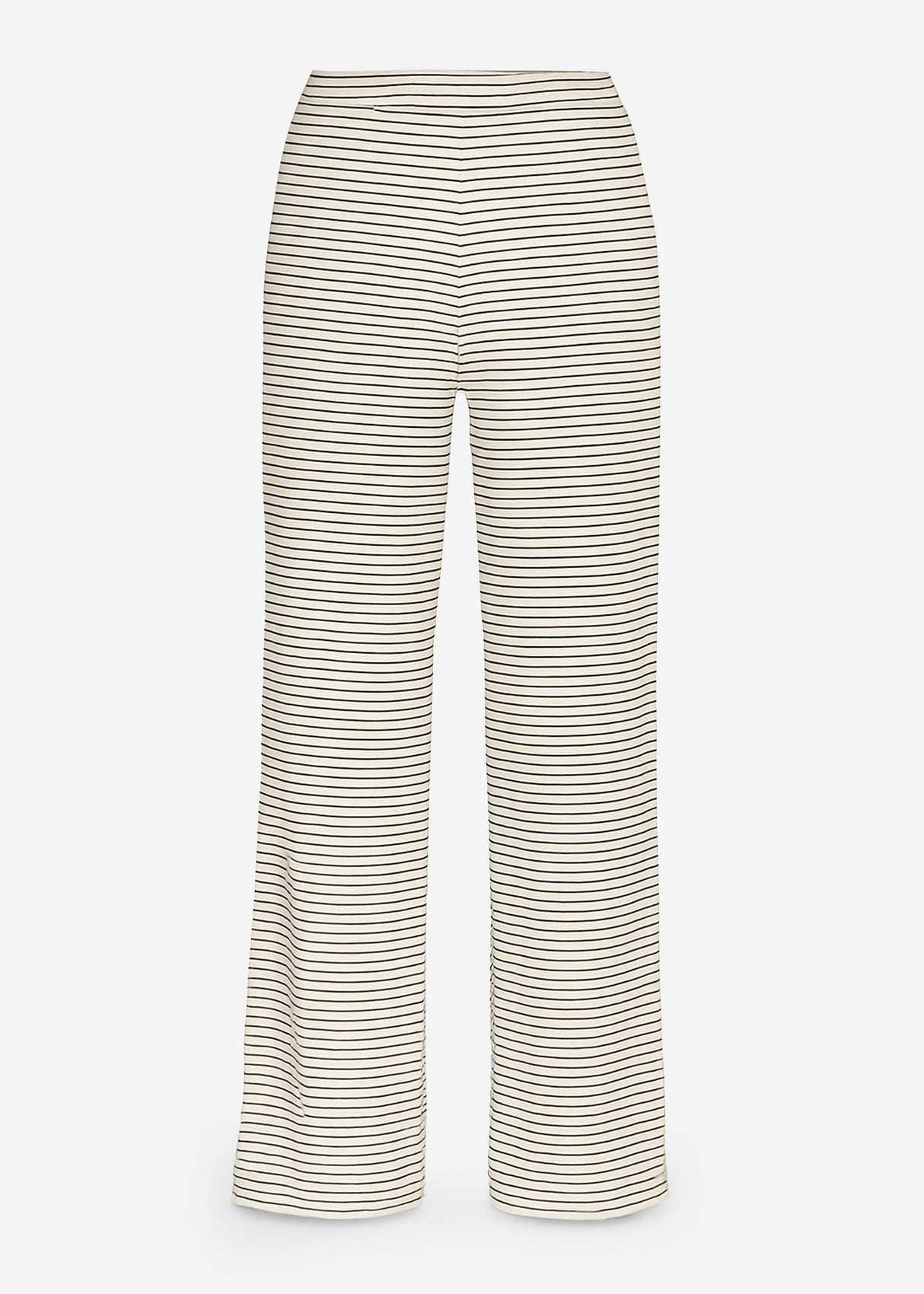 Loungewear trousers with stripes - offwhite