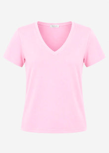 V-neck T-shirt - rose