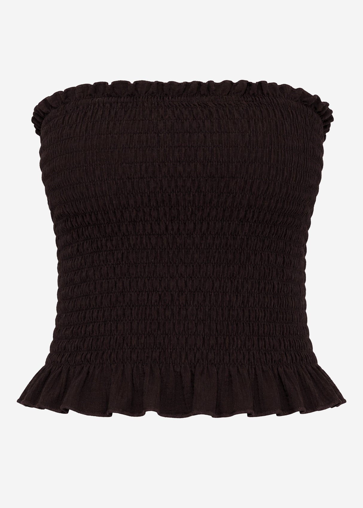 Smok Bandeau-Top - schokobraun