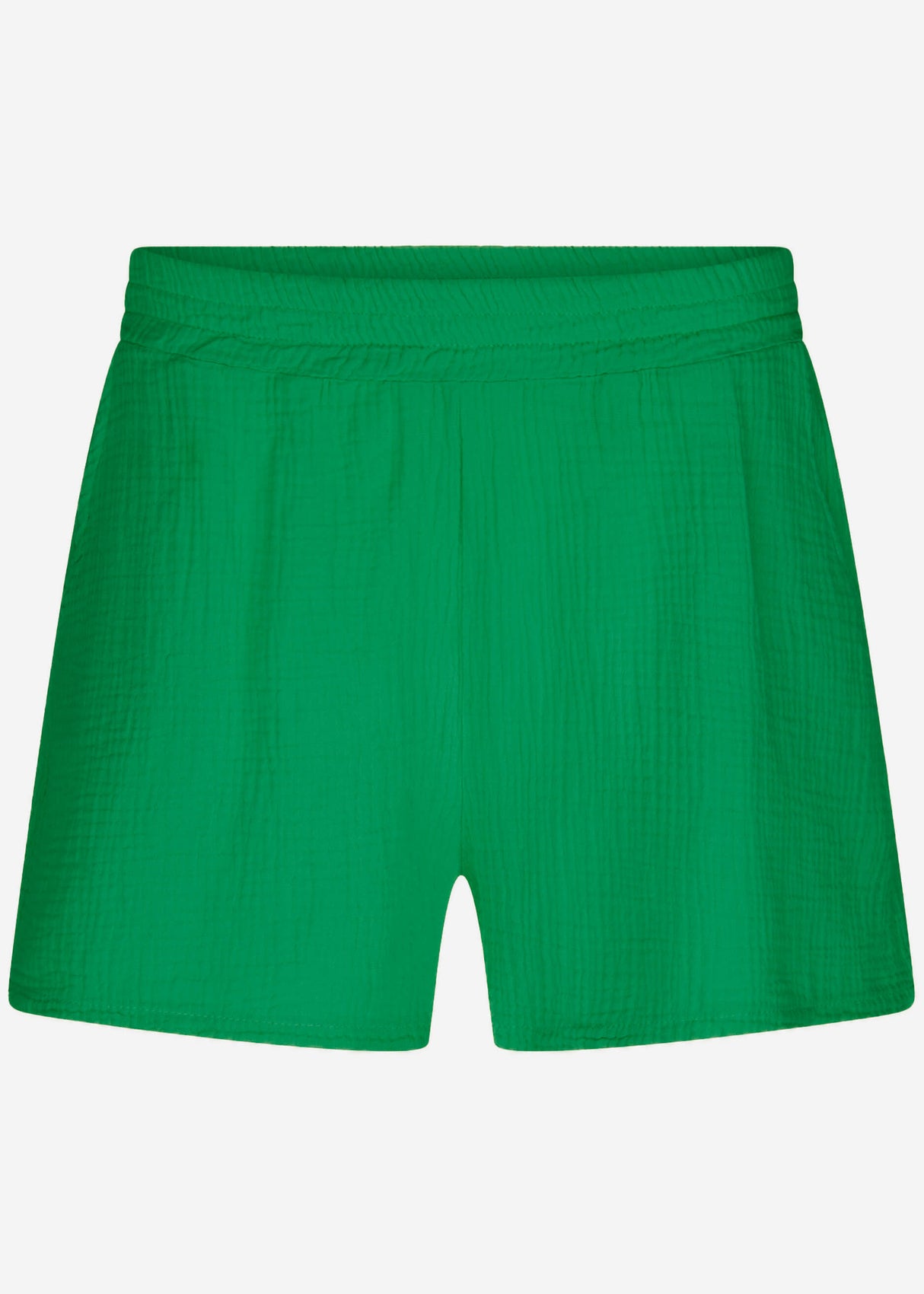 Muslin shorts, green