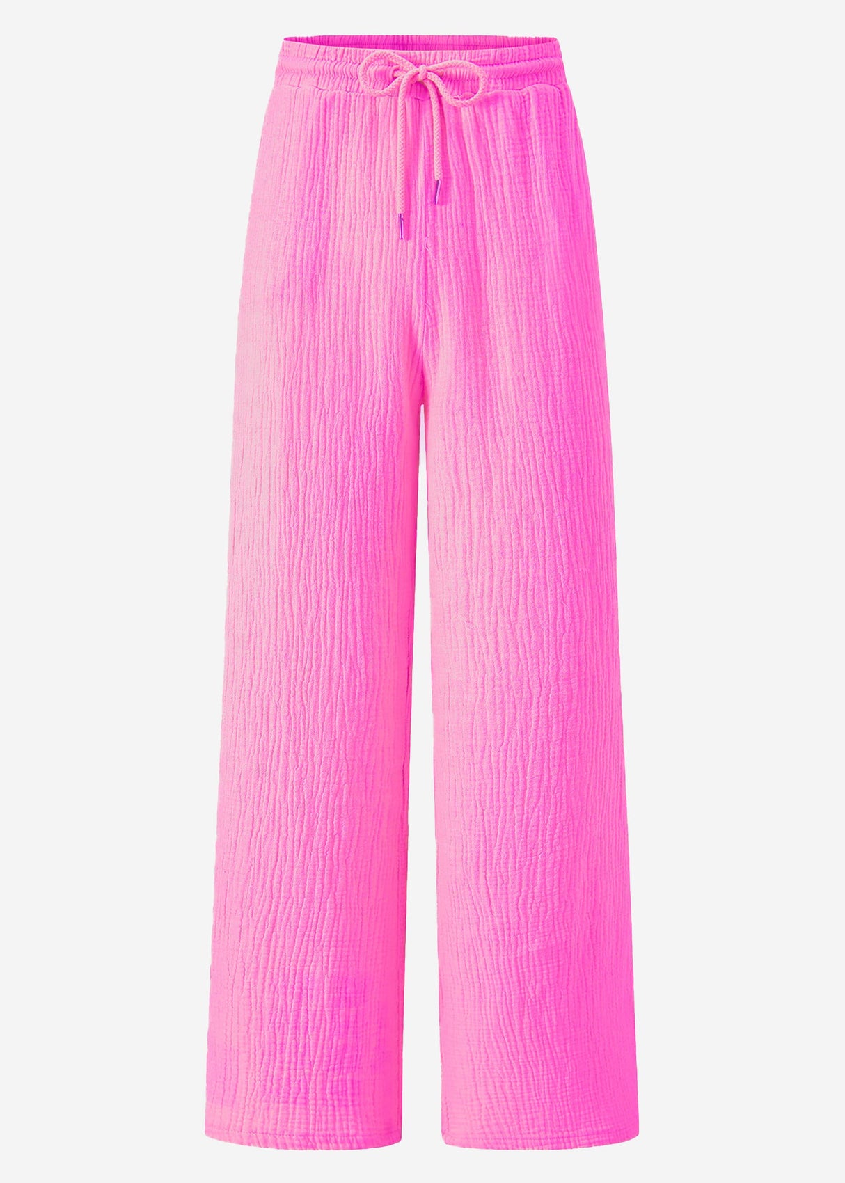 Muslin pants, pink