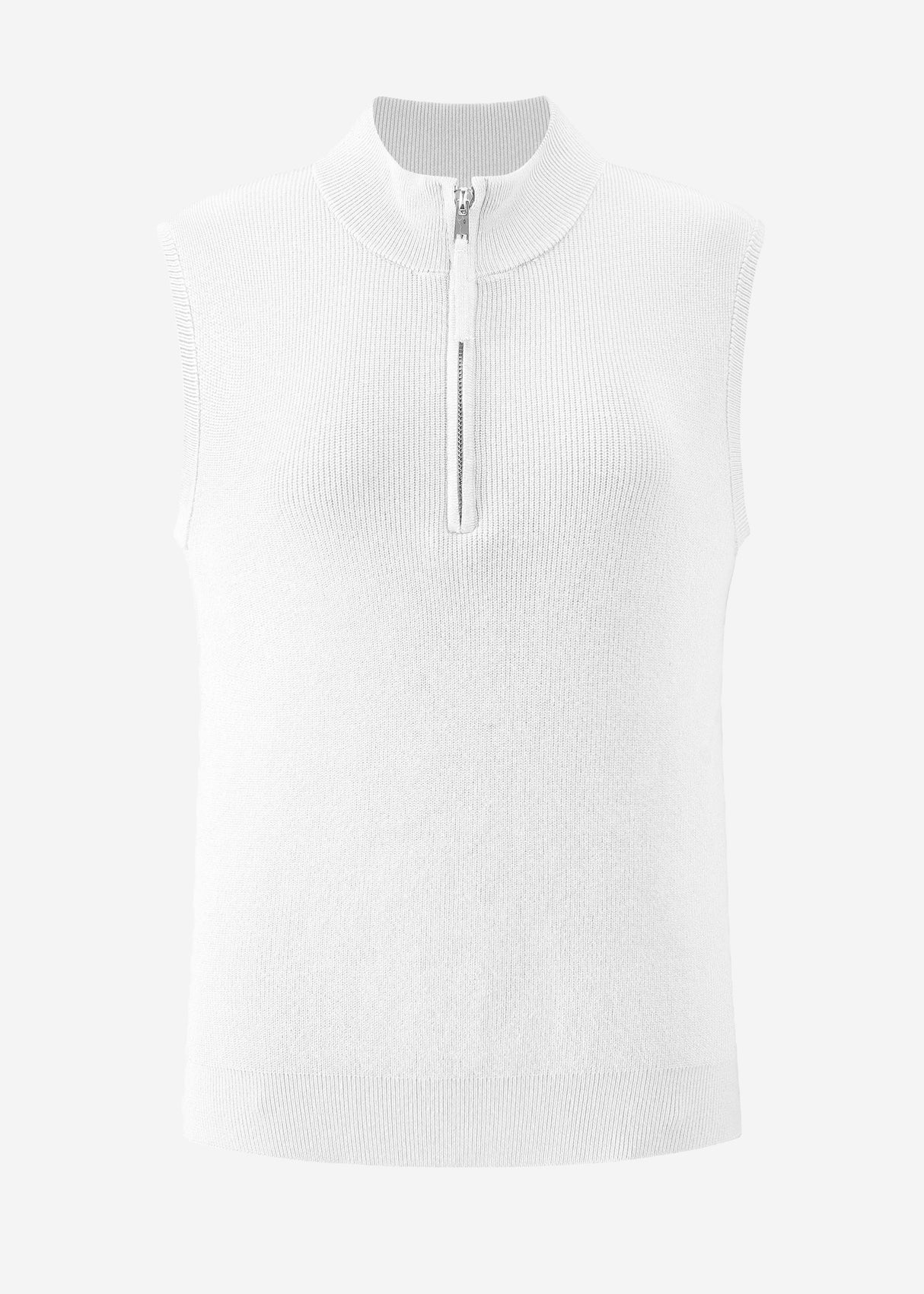 Top with zipper - off-white
