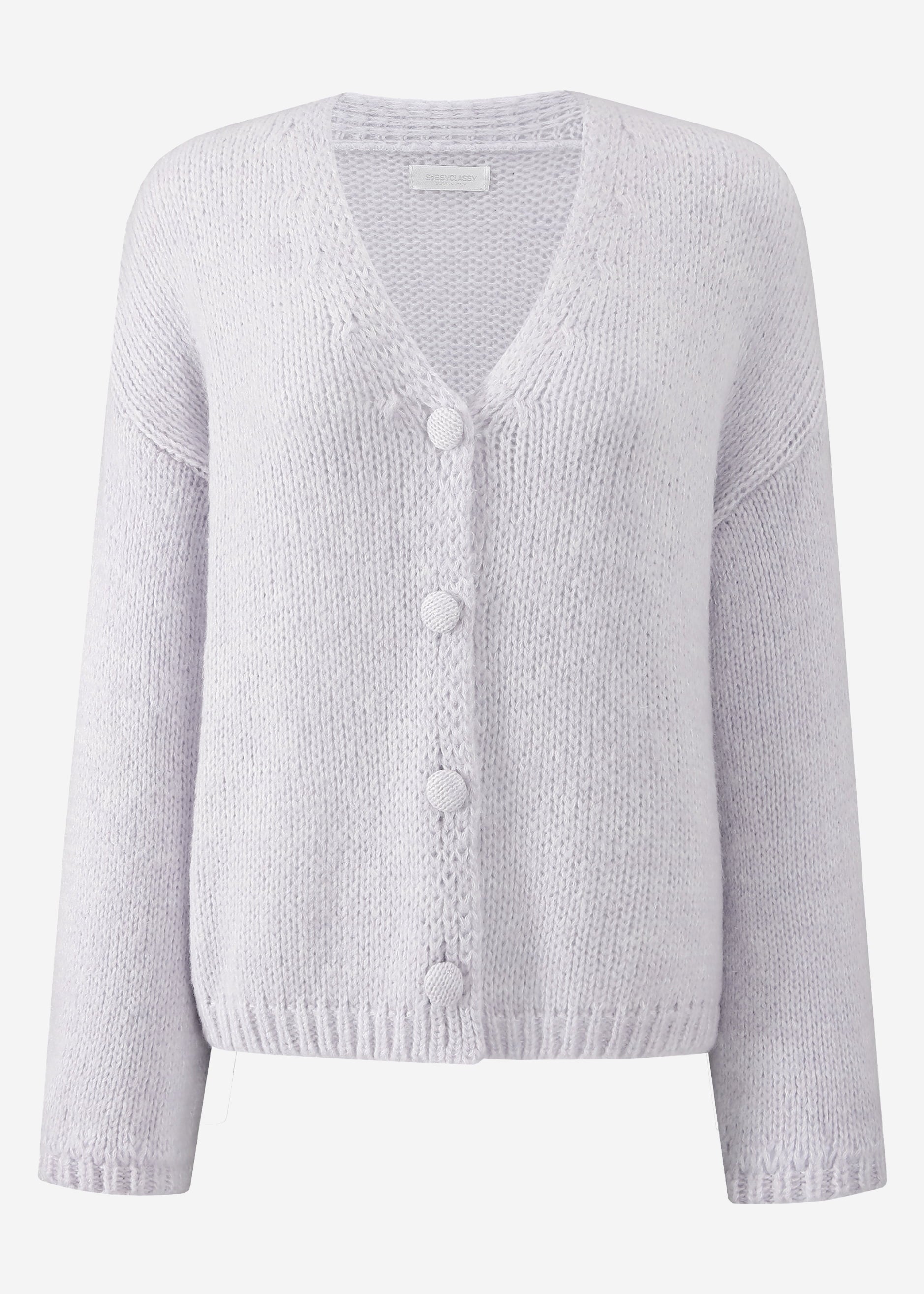 V-neck cardigan - lilac