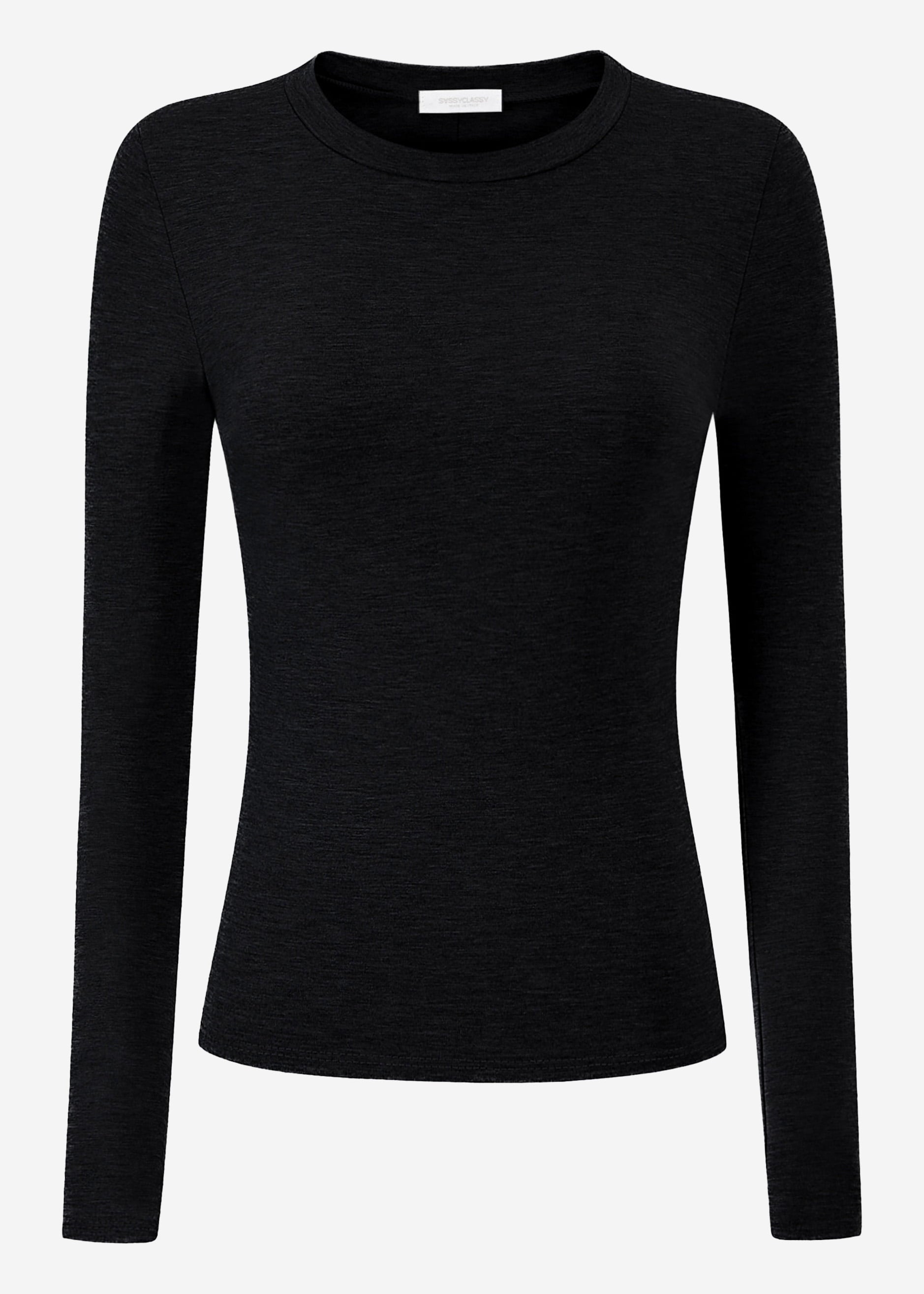 Long-sleeved shirt - black