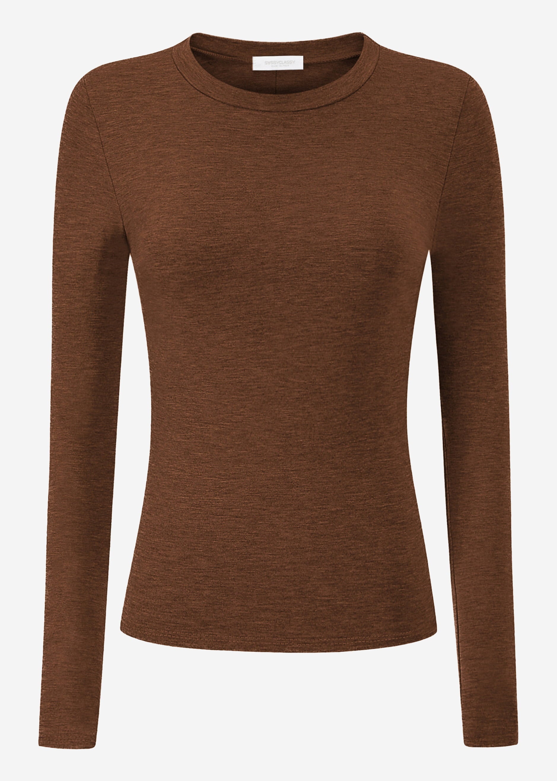 Long-sleeved shirt - brown