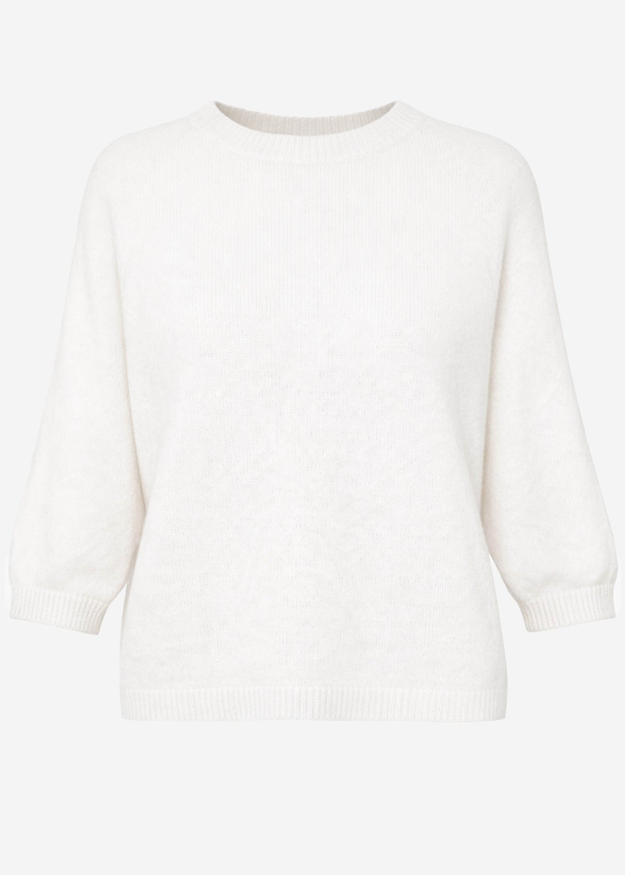 Strickoberteil - offwhite