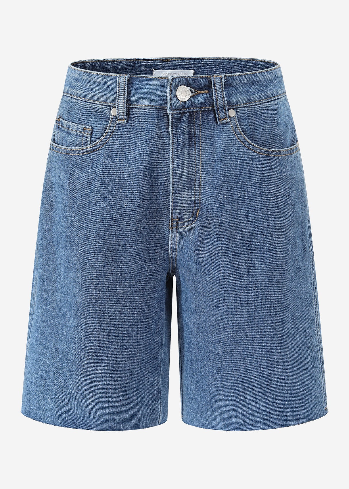 Bermuda jeans shorts - blue