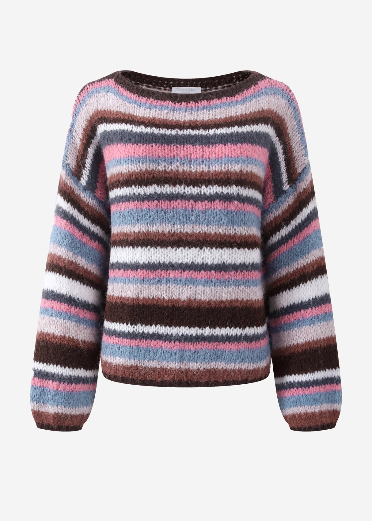 Striped sweater - pink blue