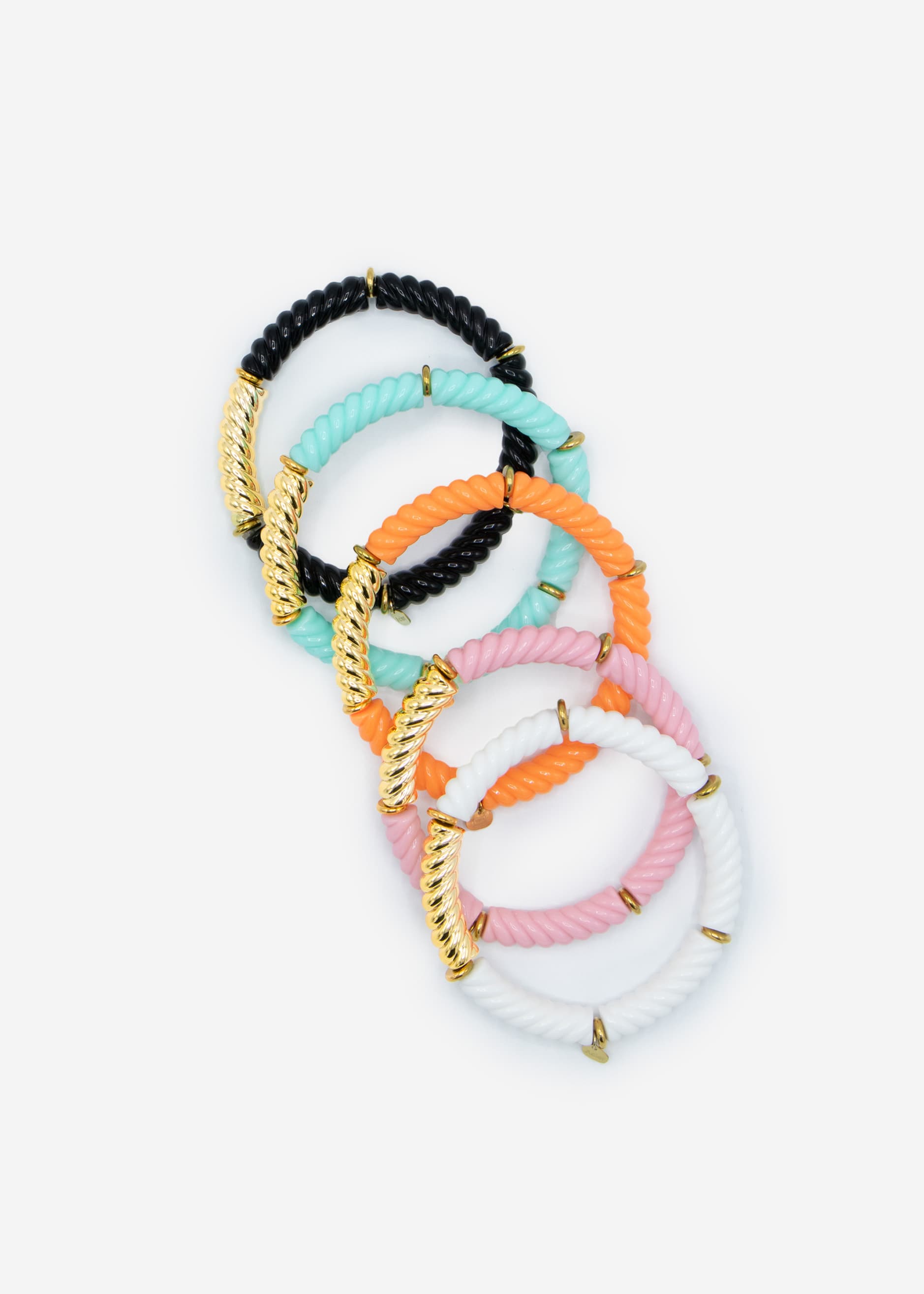 Armband mit Perlen - türkis