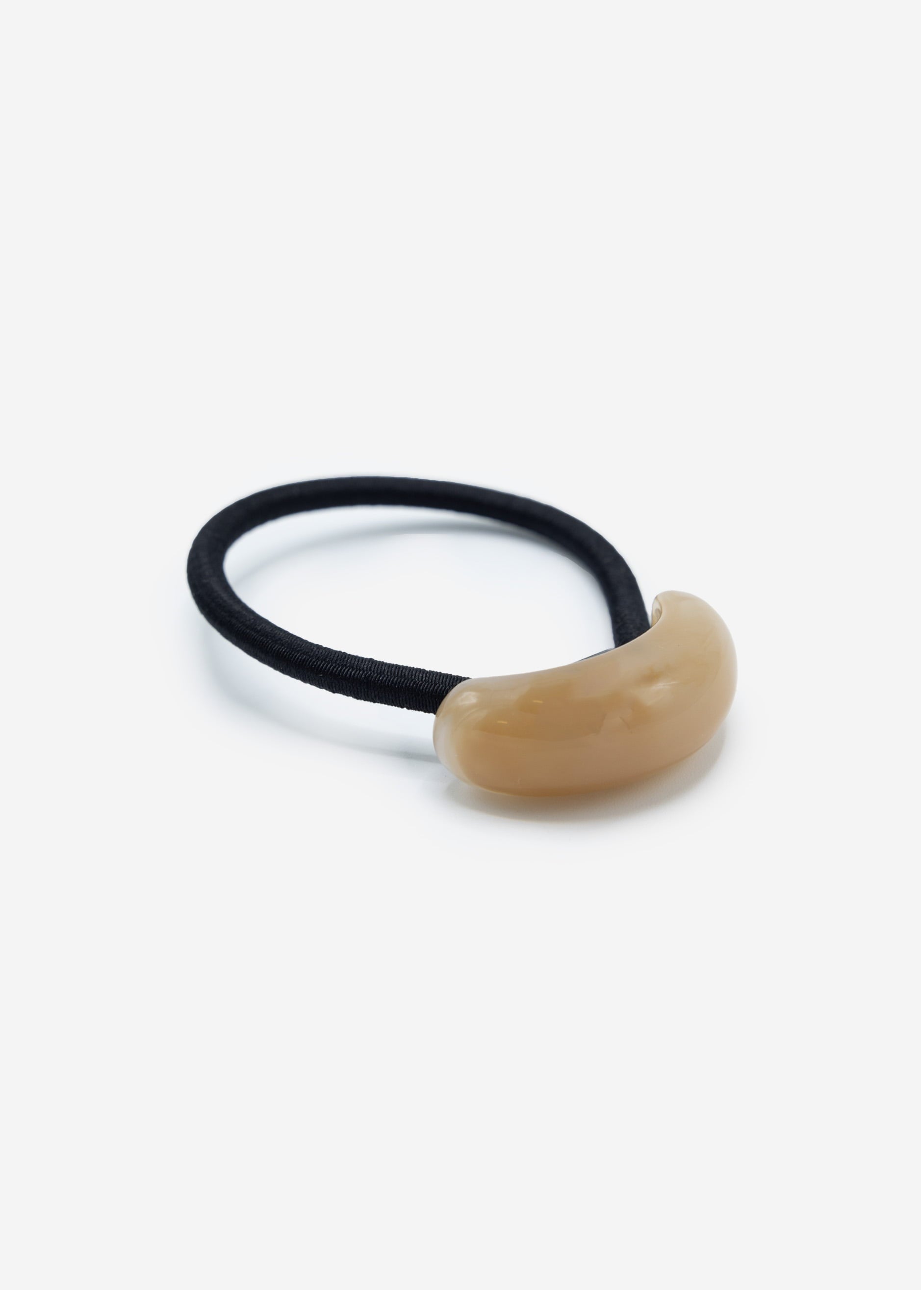 Hair tie set - gold-apricot