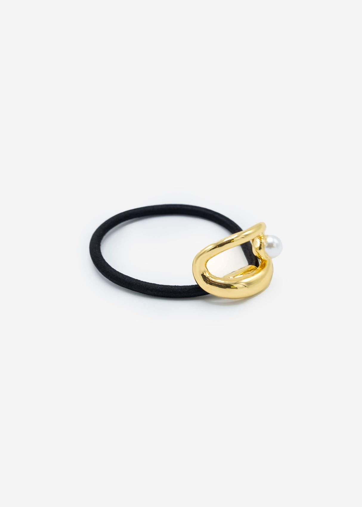 Hair tie set - gold-apricot