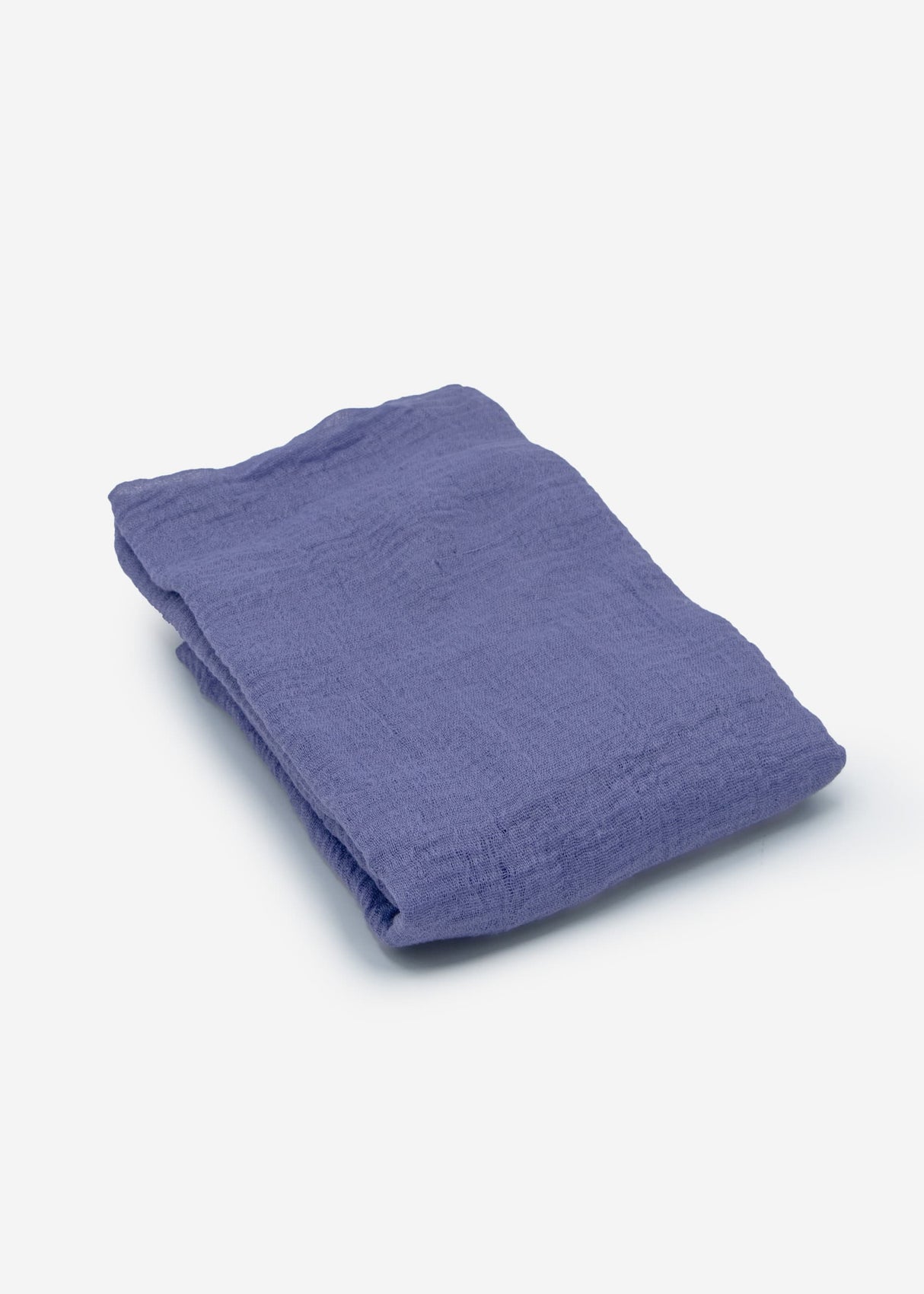 Muslin scarf - denim blue