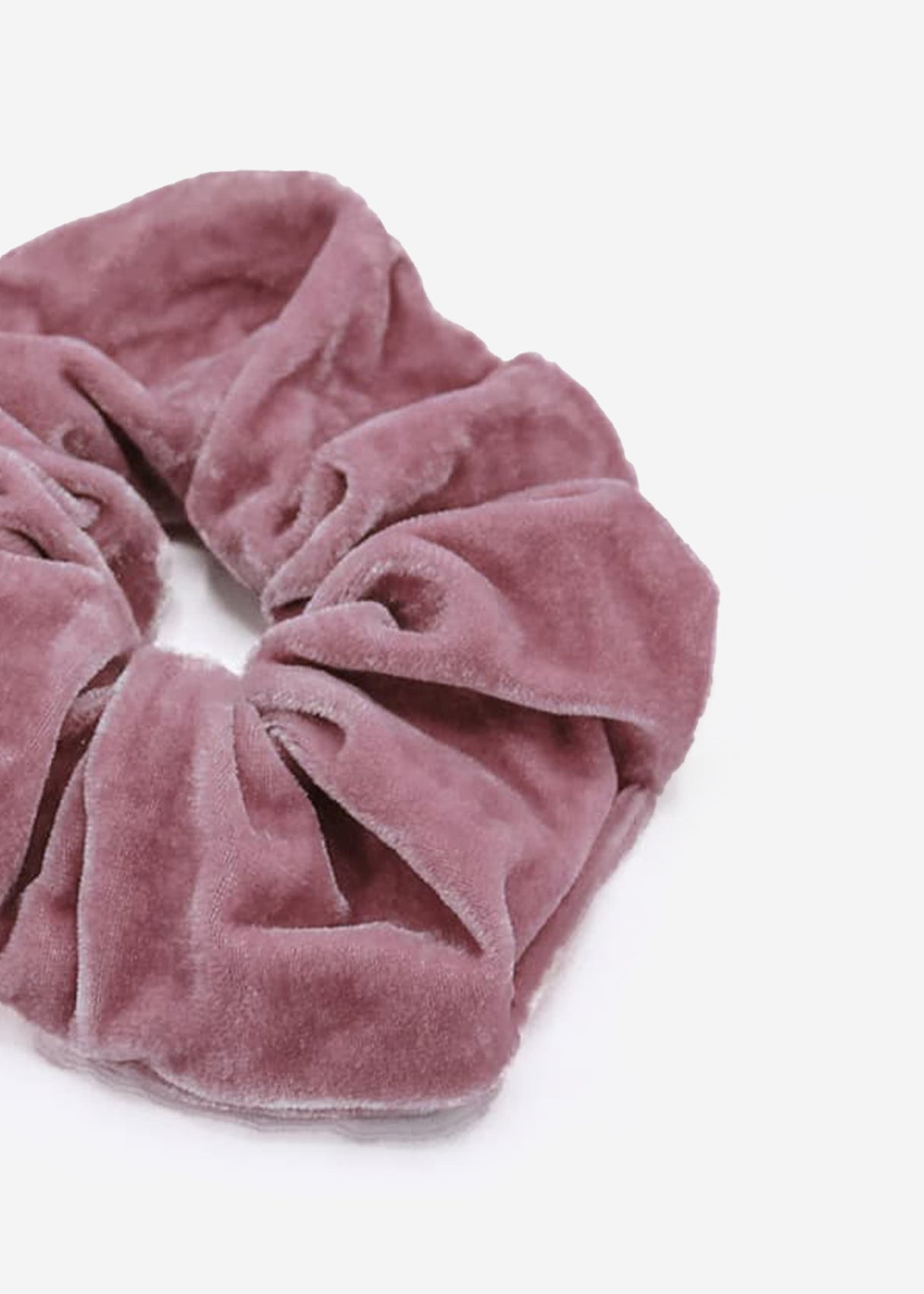 Scrunchie aus Velvet, altrosa