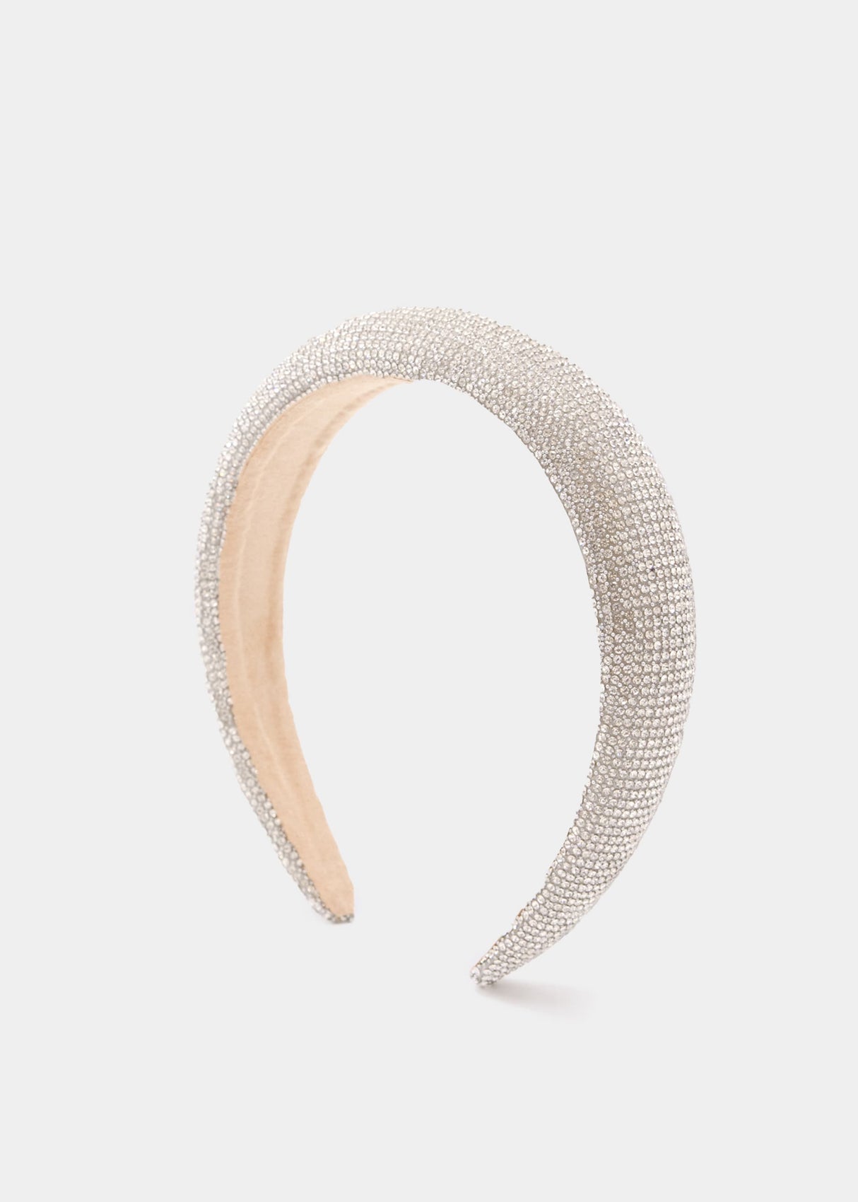 Sparkling headband - silver