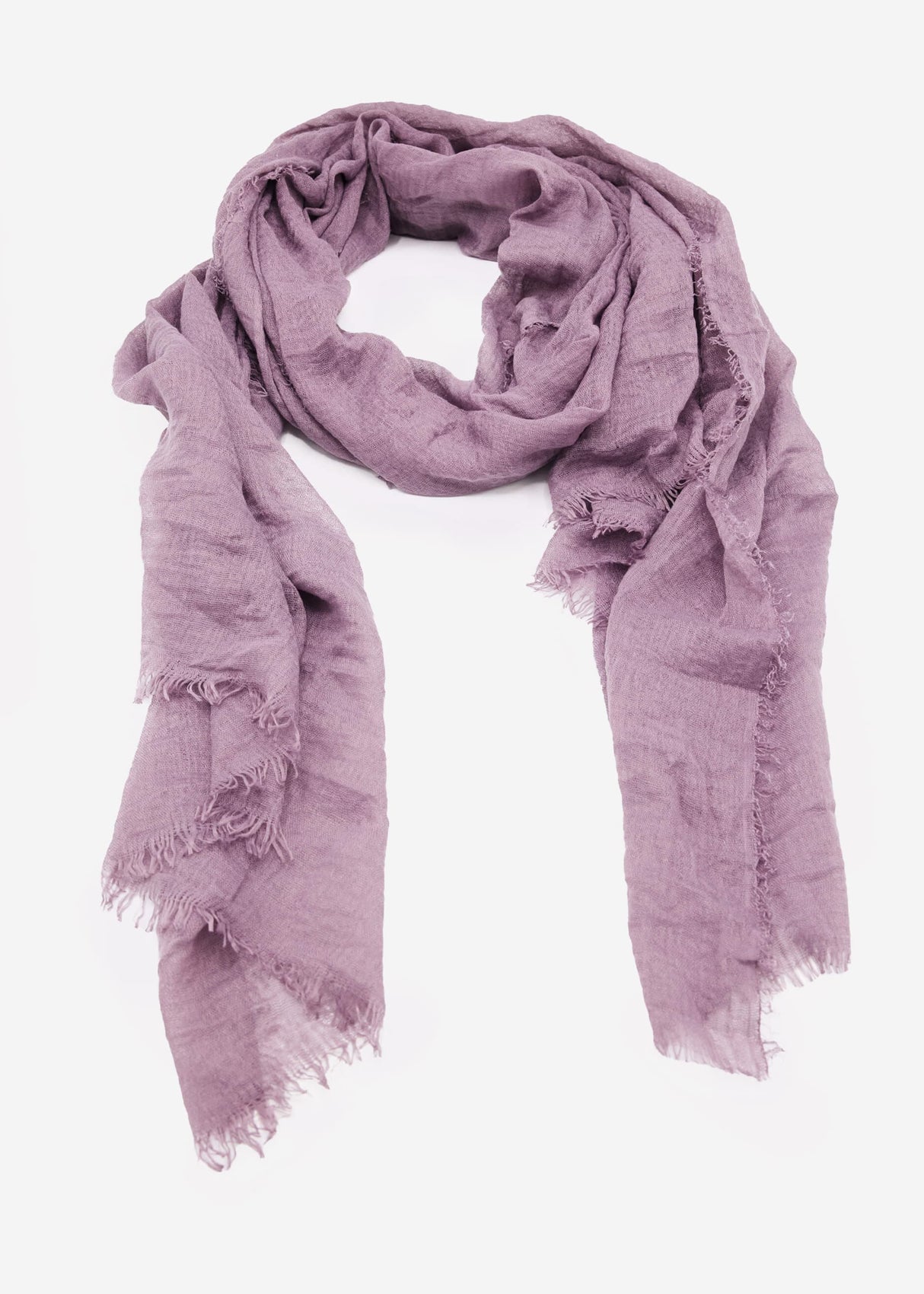 Muslin scarf - mauve