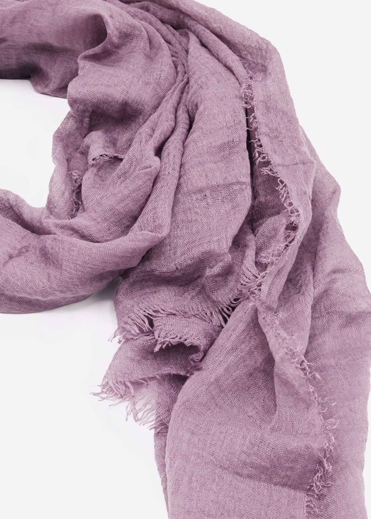 Muslin scarf - mauve