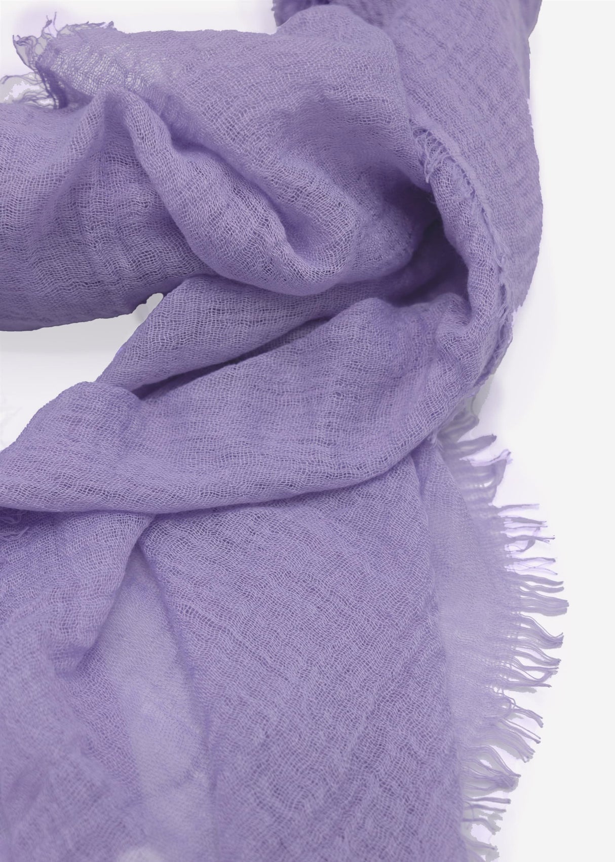 Muslin scarf, purple