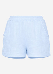 Muslin shorts - light blue