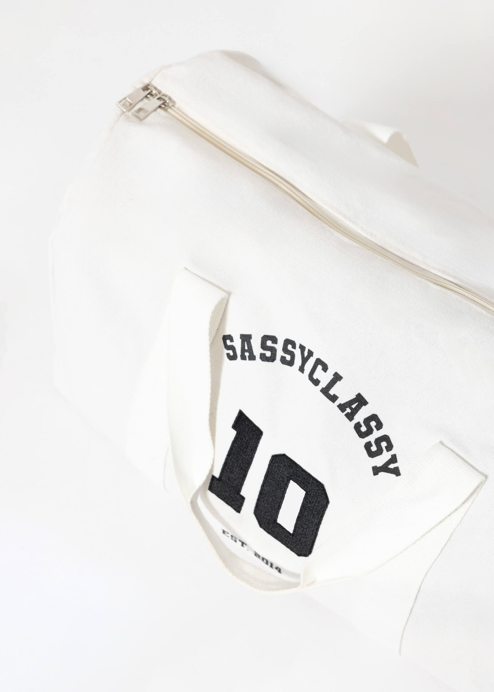 COLLEGE BAG - off-white