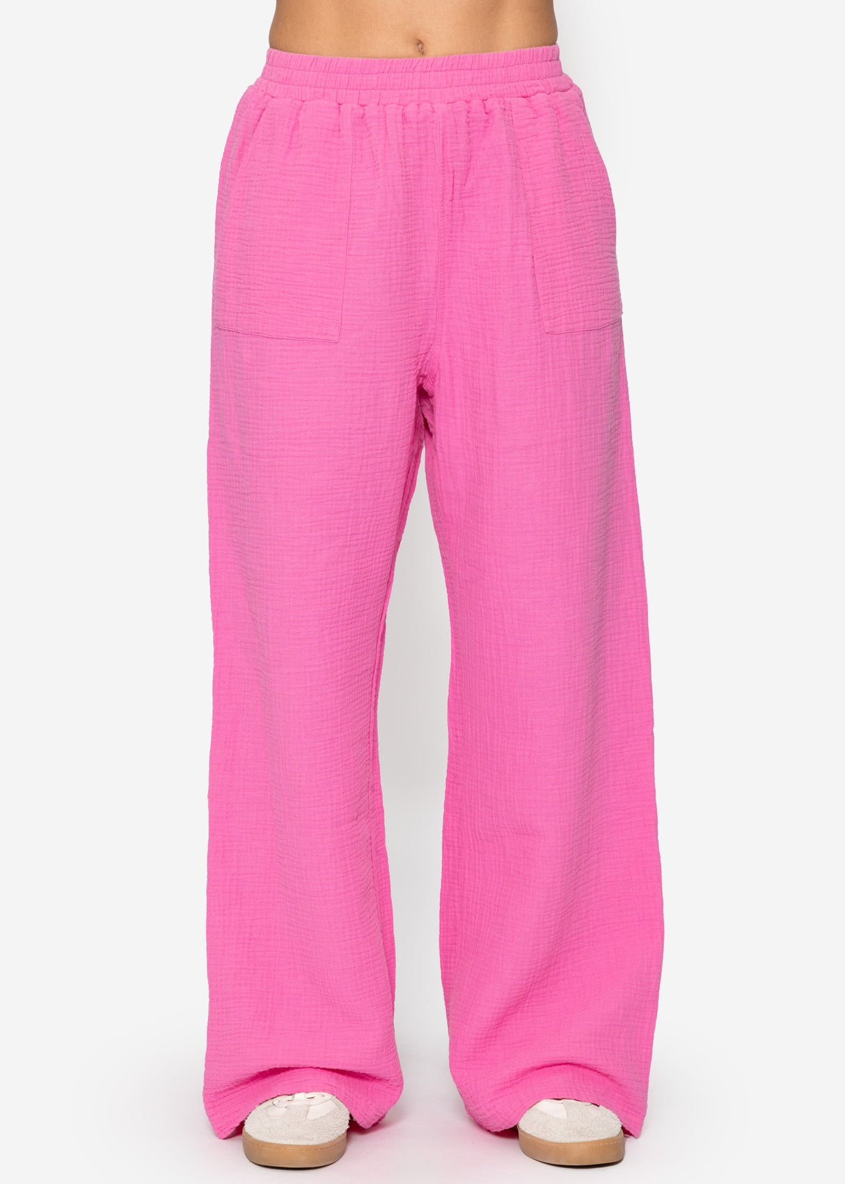 Muslin pants - pink