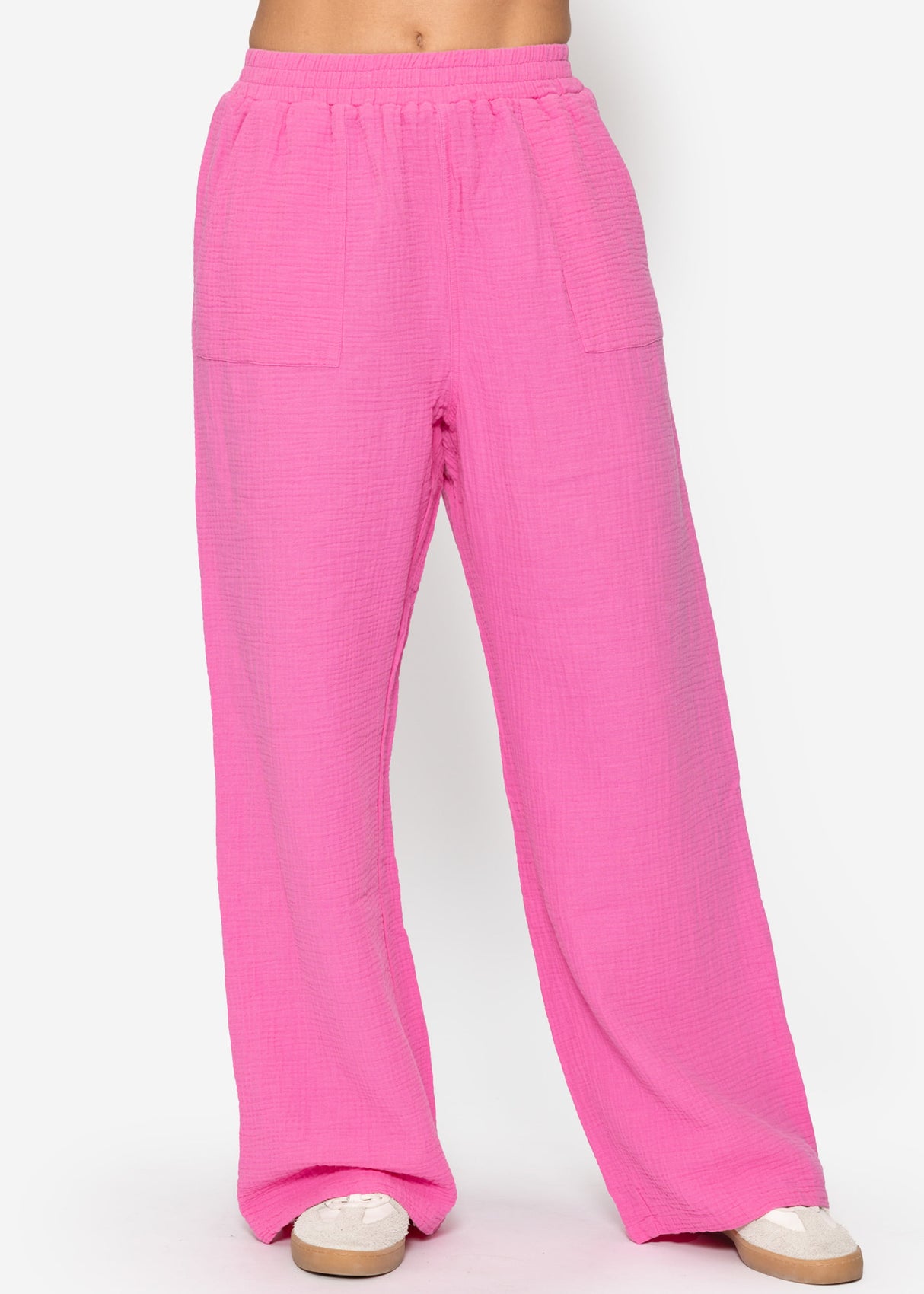 Muslin pants - pink