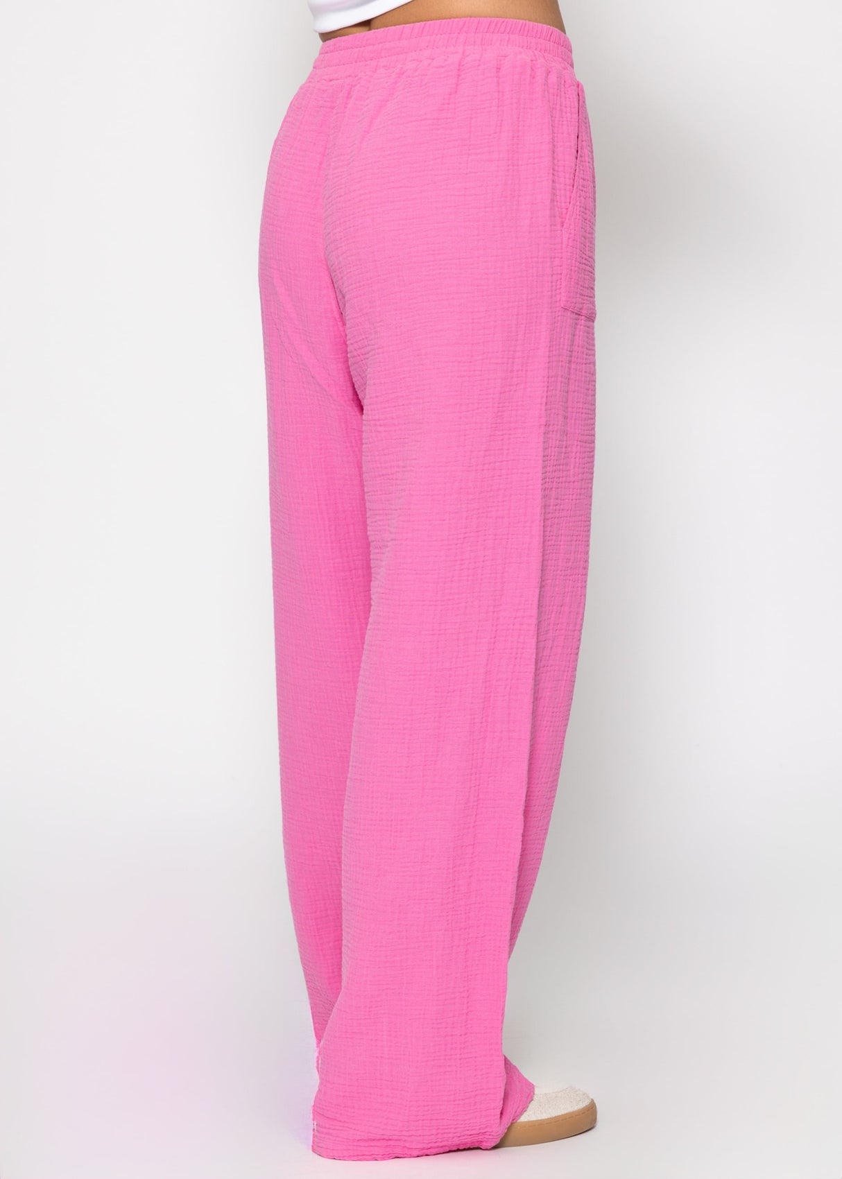 Muslin pants - pink