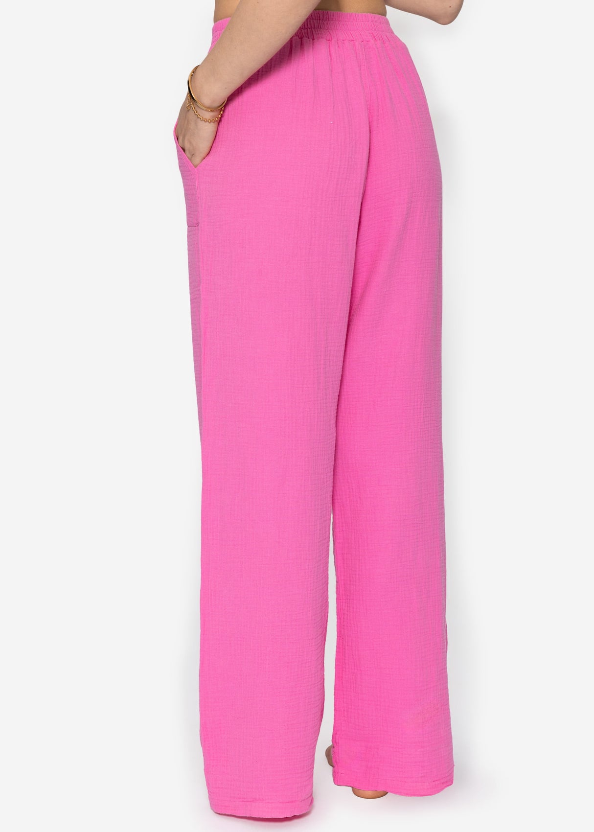 Muslin pants - pink