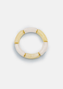 Bracelet with pearls - offwhite