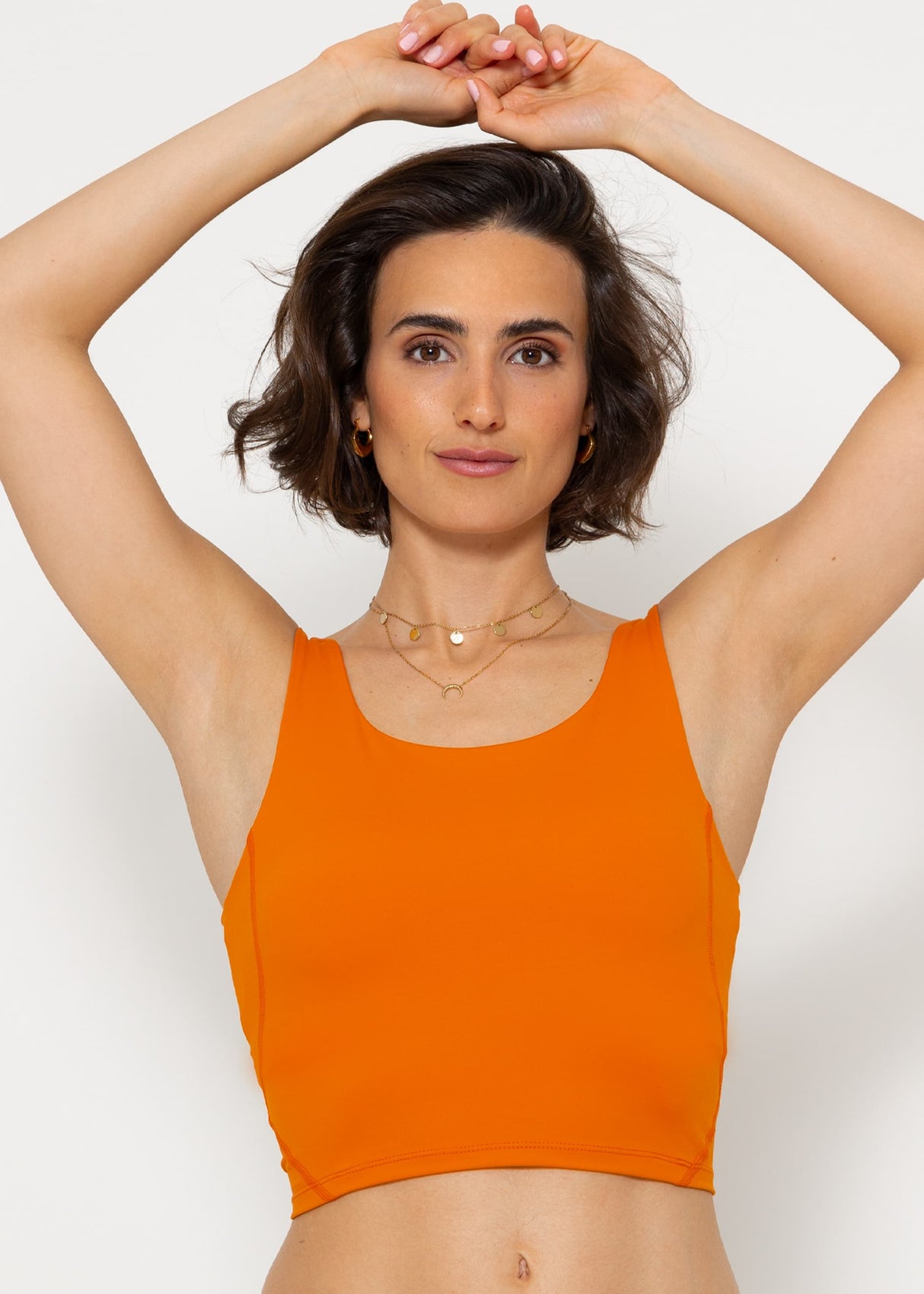 Basic sports bra - orange