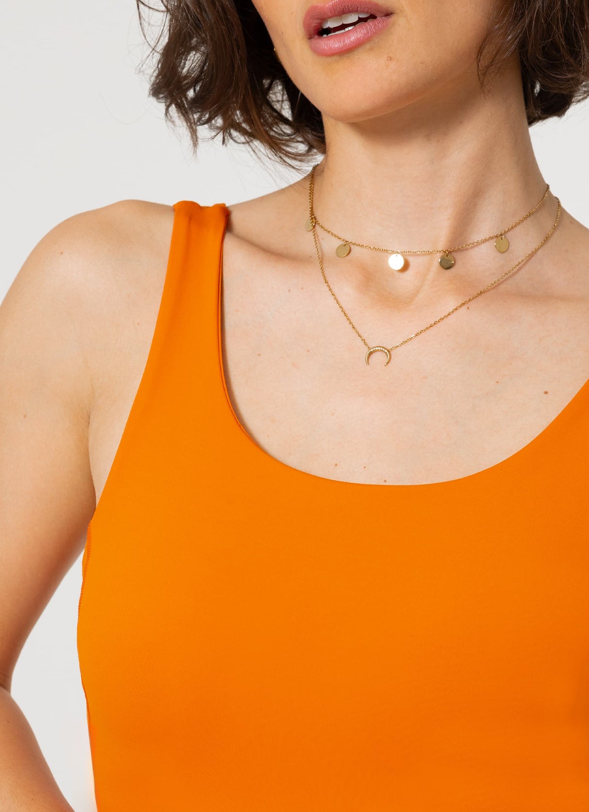 Basic sports bra - orange
