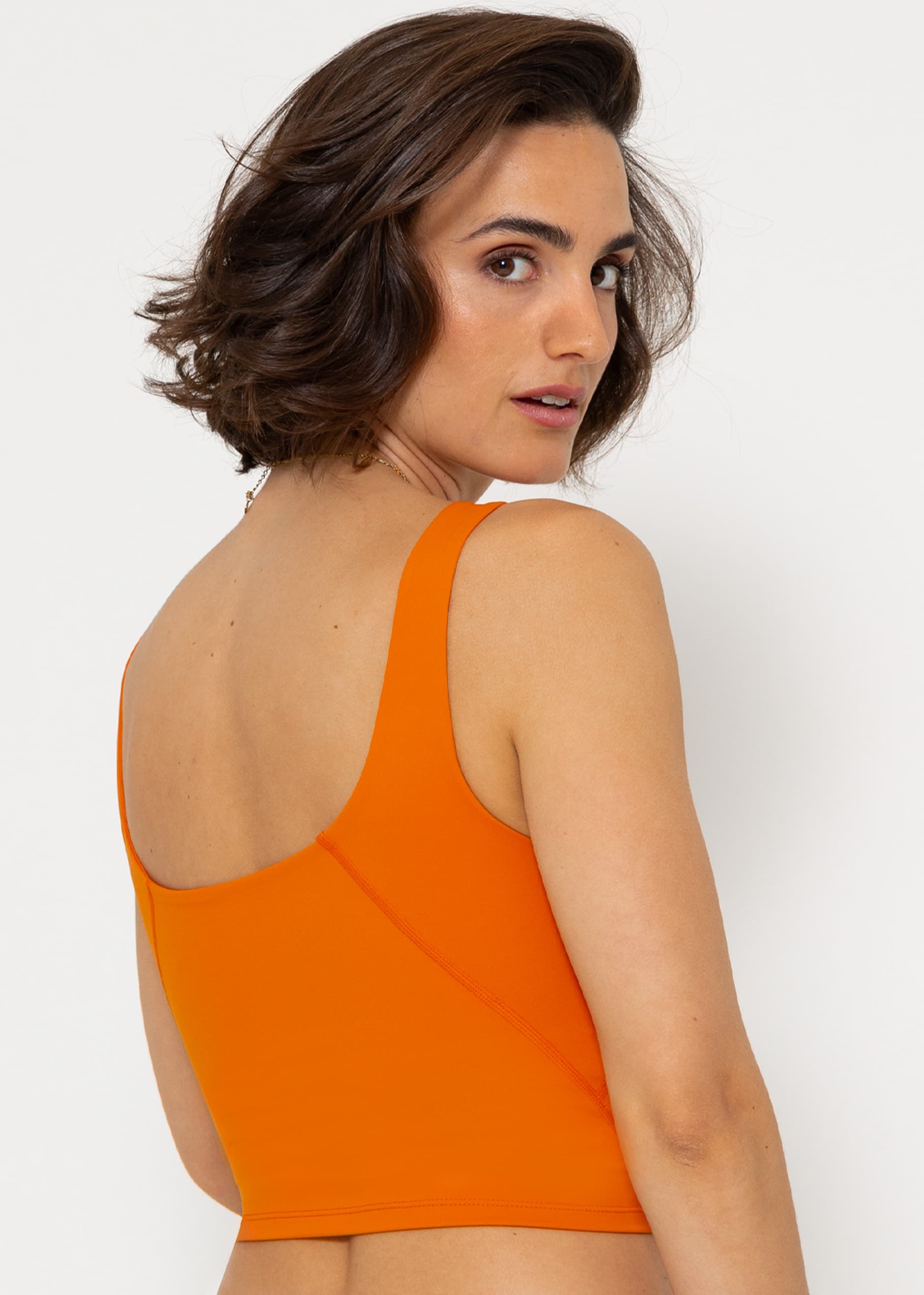 Basic sports bra - orange