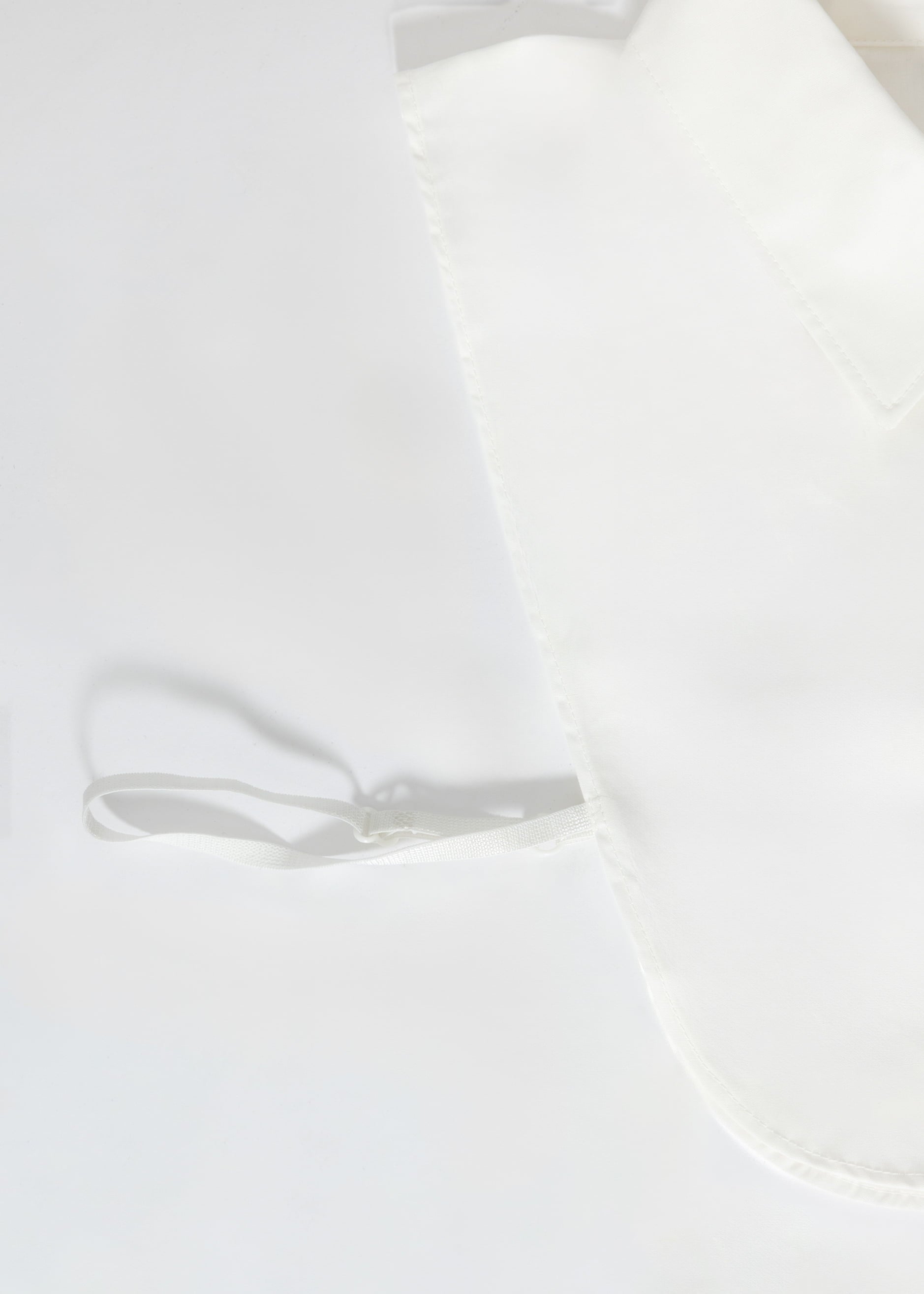 Blouse insert - white