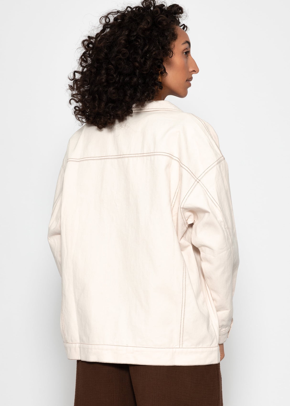 Blouse jacket - beige