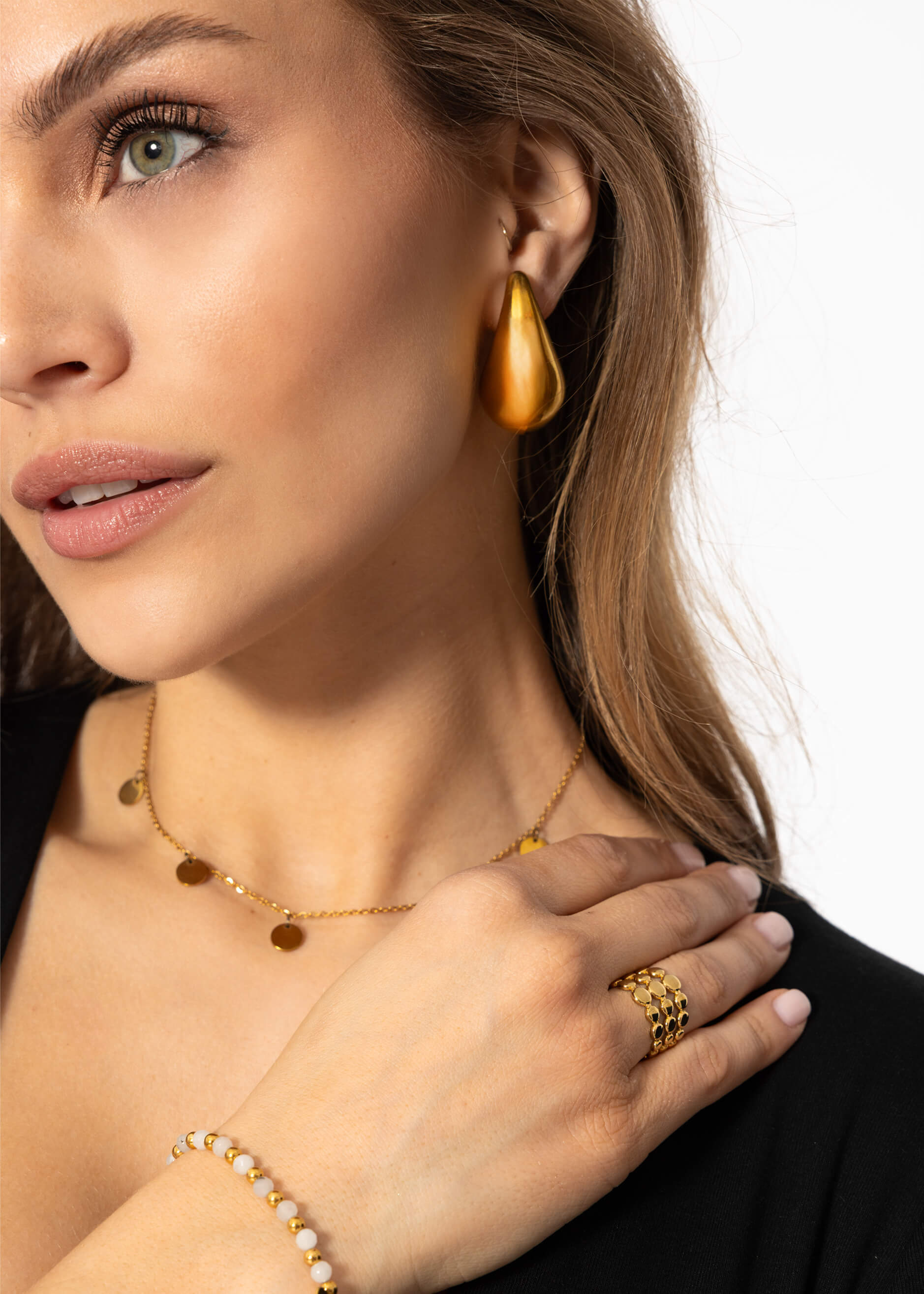 Breiter Ring, gold