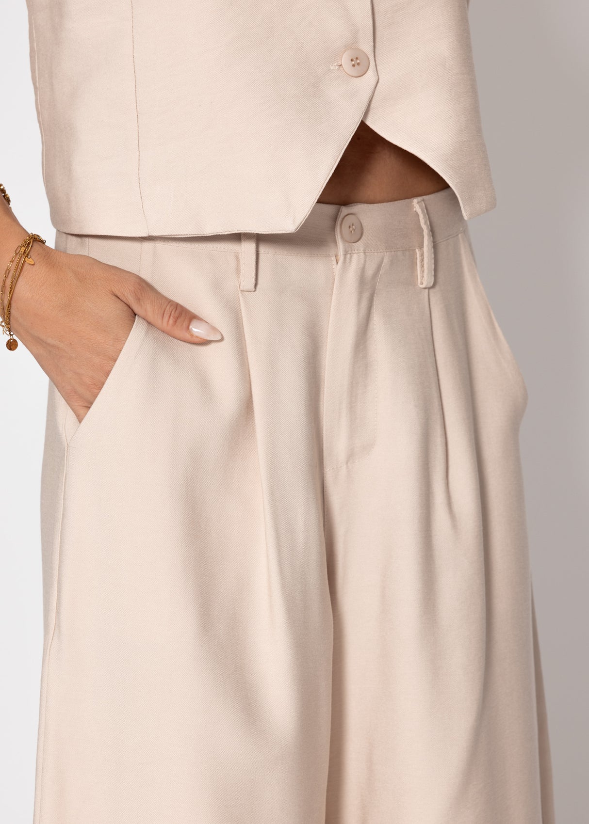 Bundle pants - beige