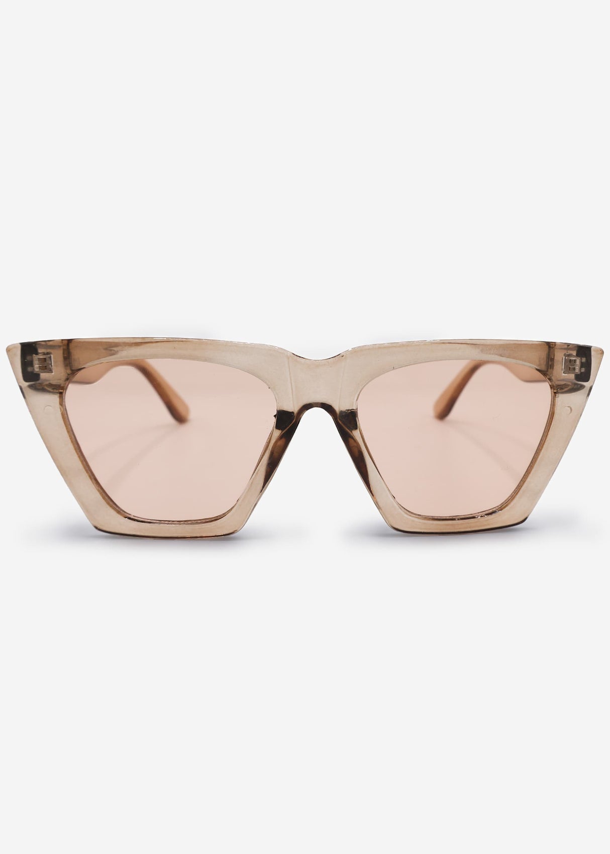Cat Eye Sunglasses - brown