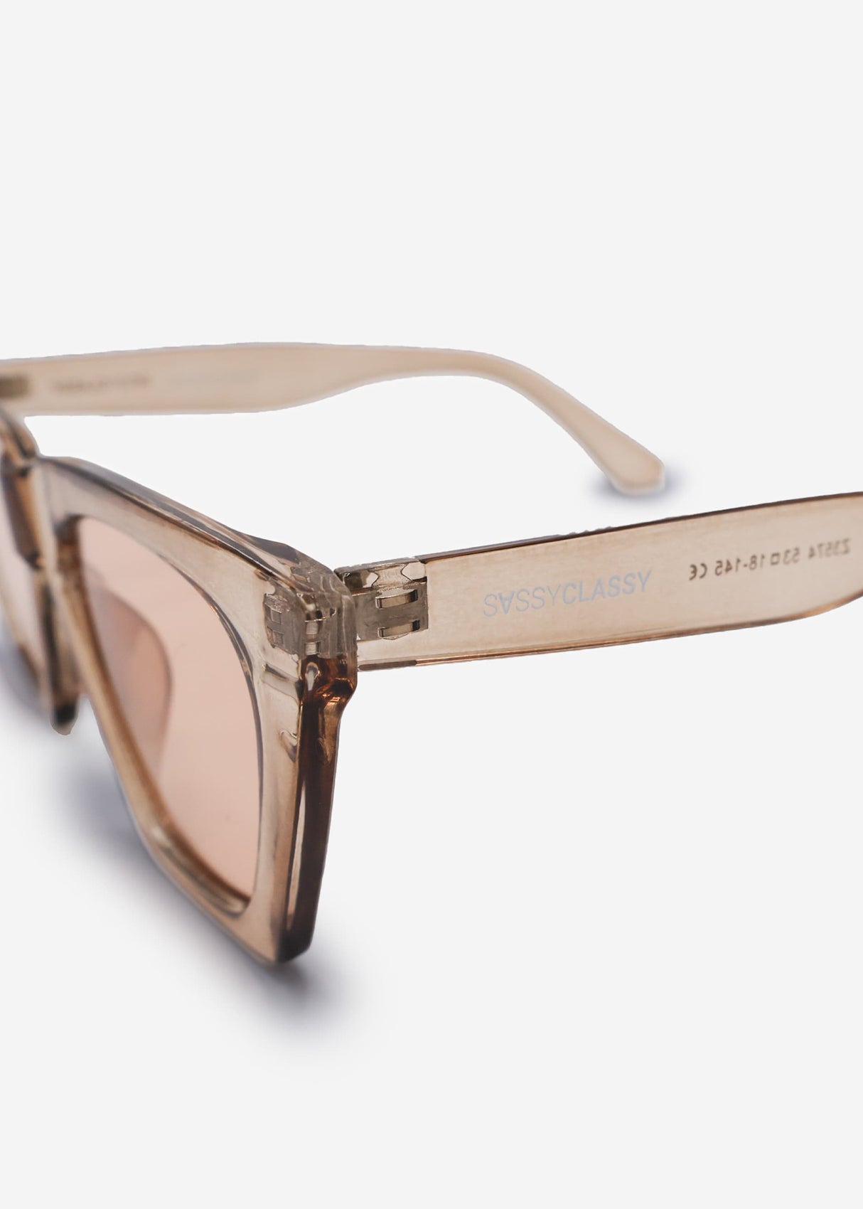 Cat Eye Sunglasses - brown