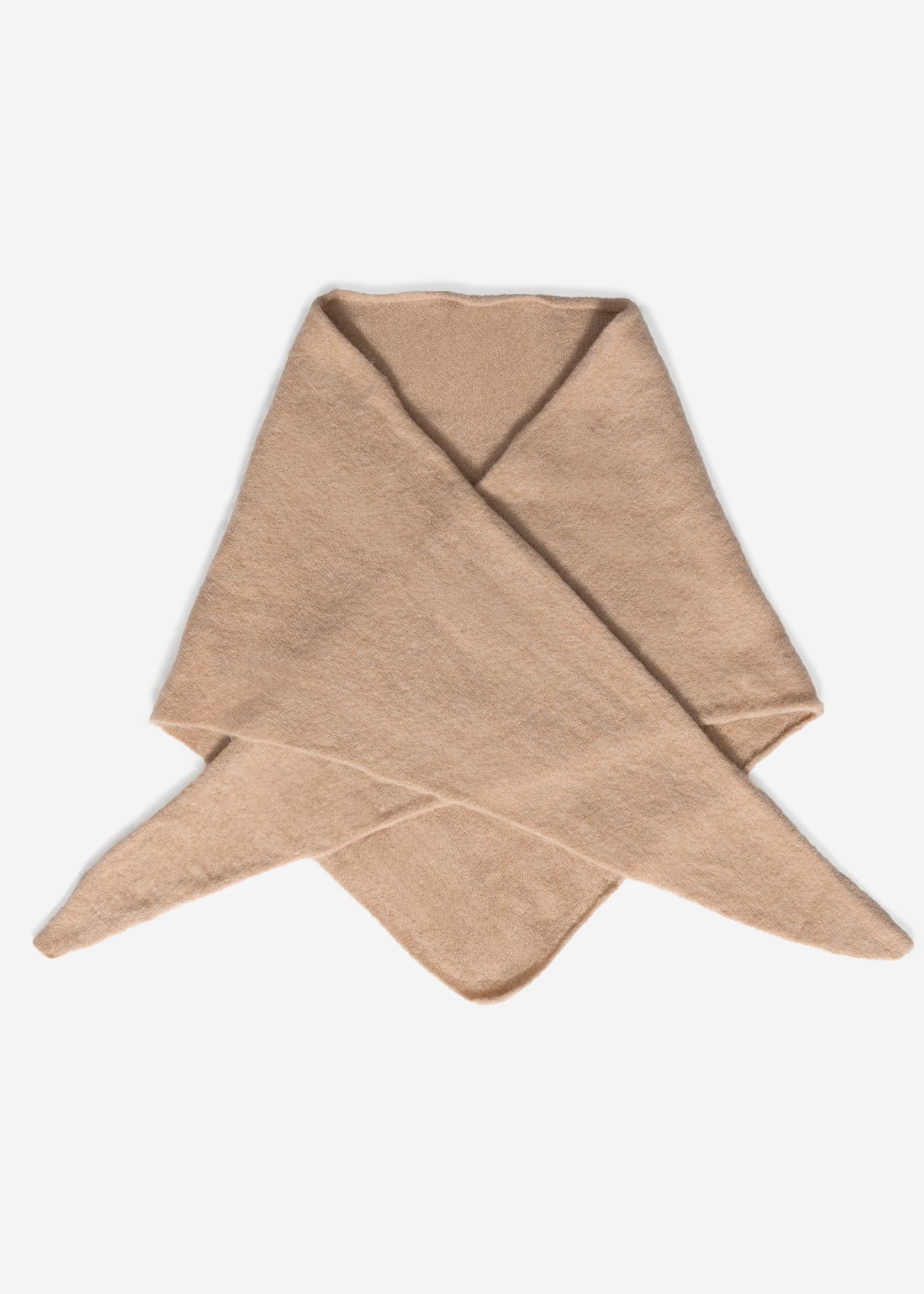 Dreiecksschal - beige