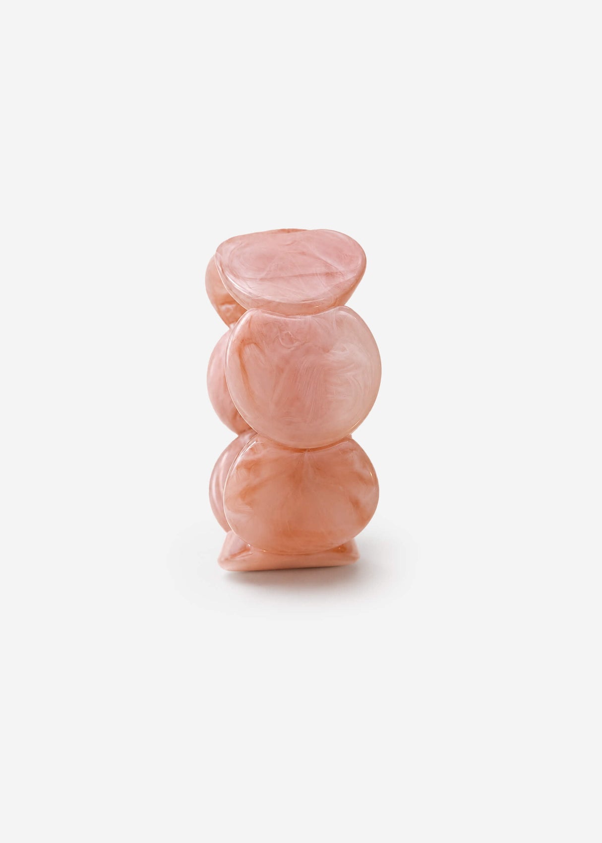 Elastisches Statement Armband - rosa