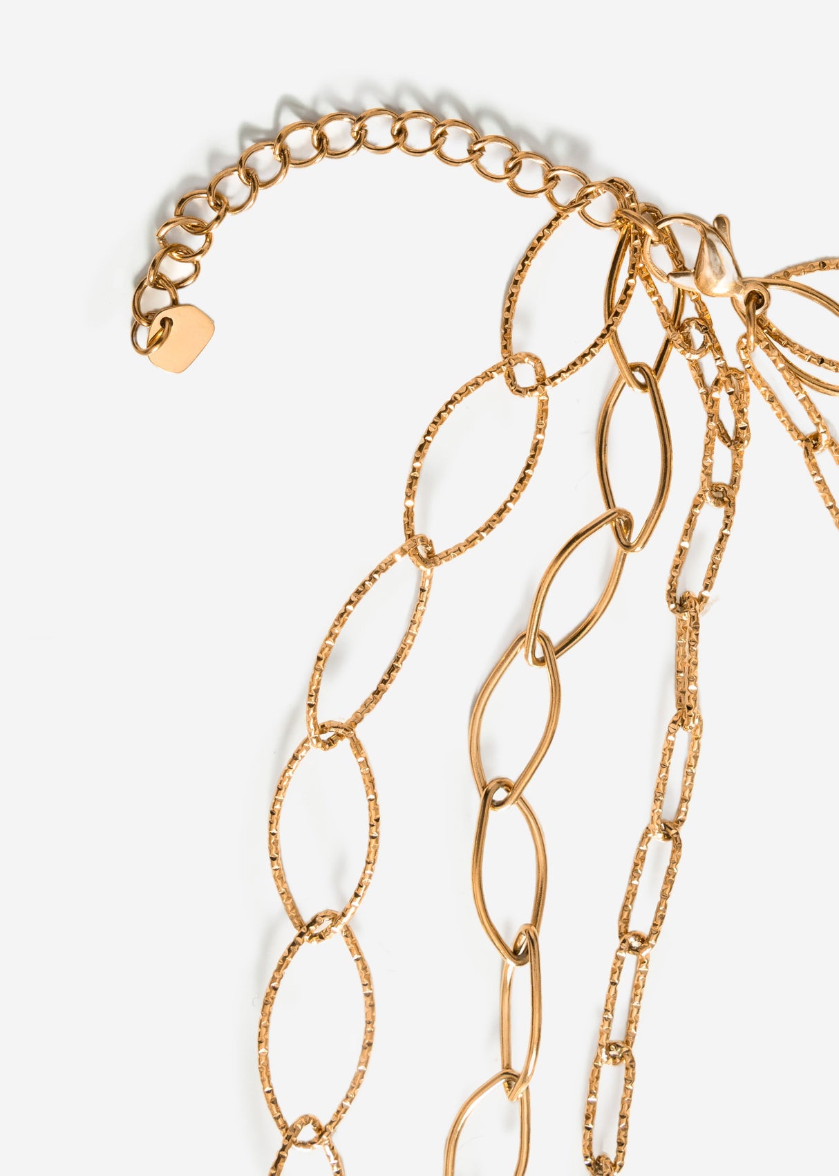 Filigranes Halsketten-Set - gold