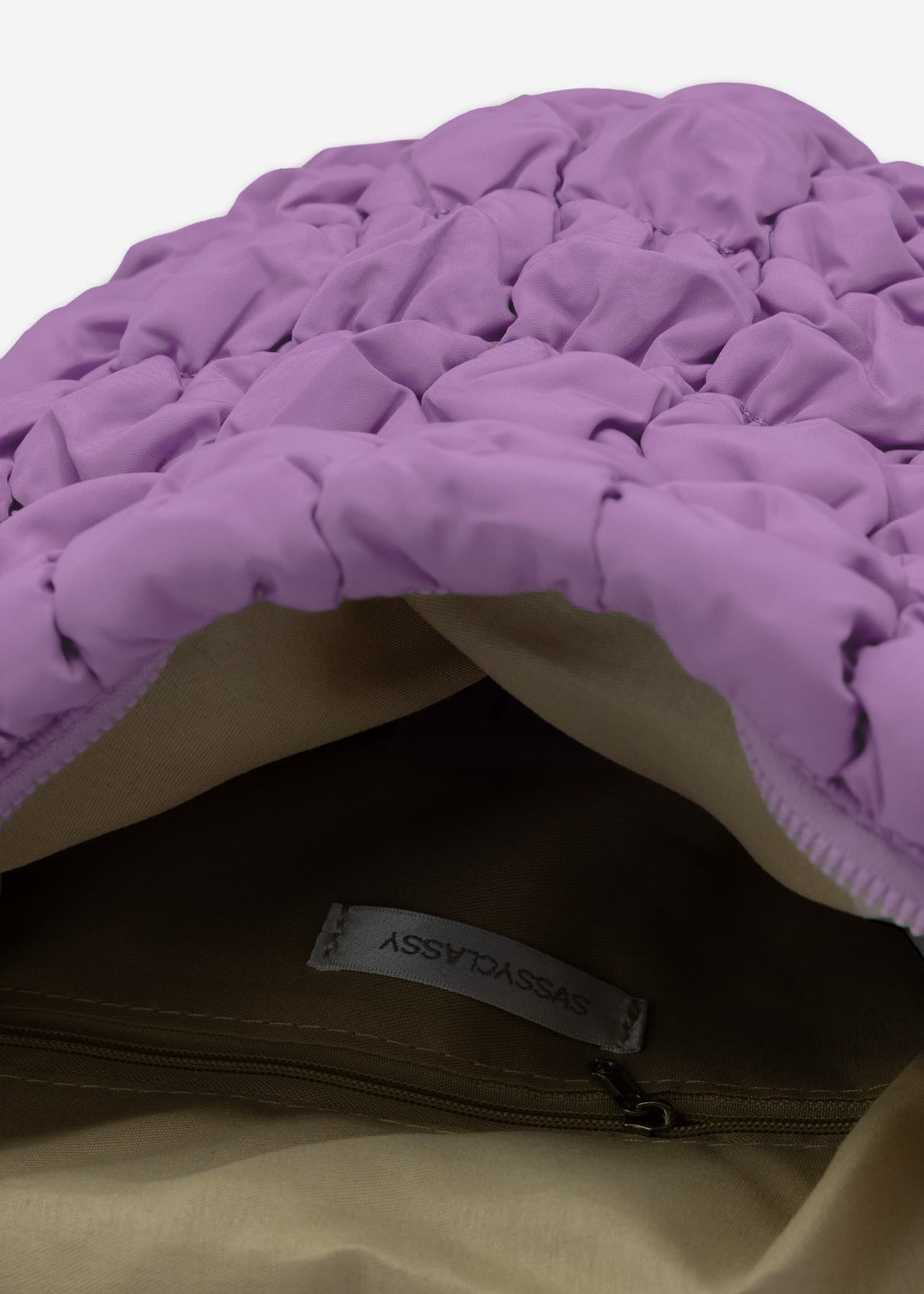 Quilted bag - lilac
