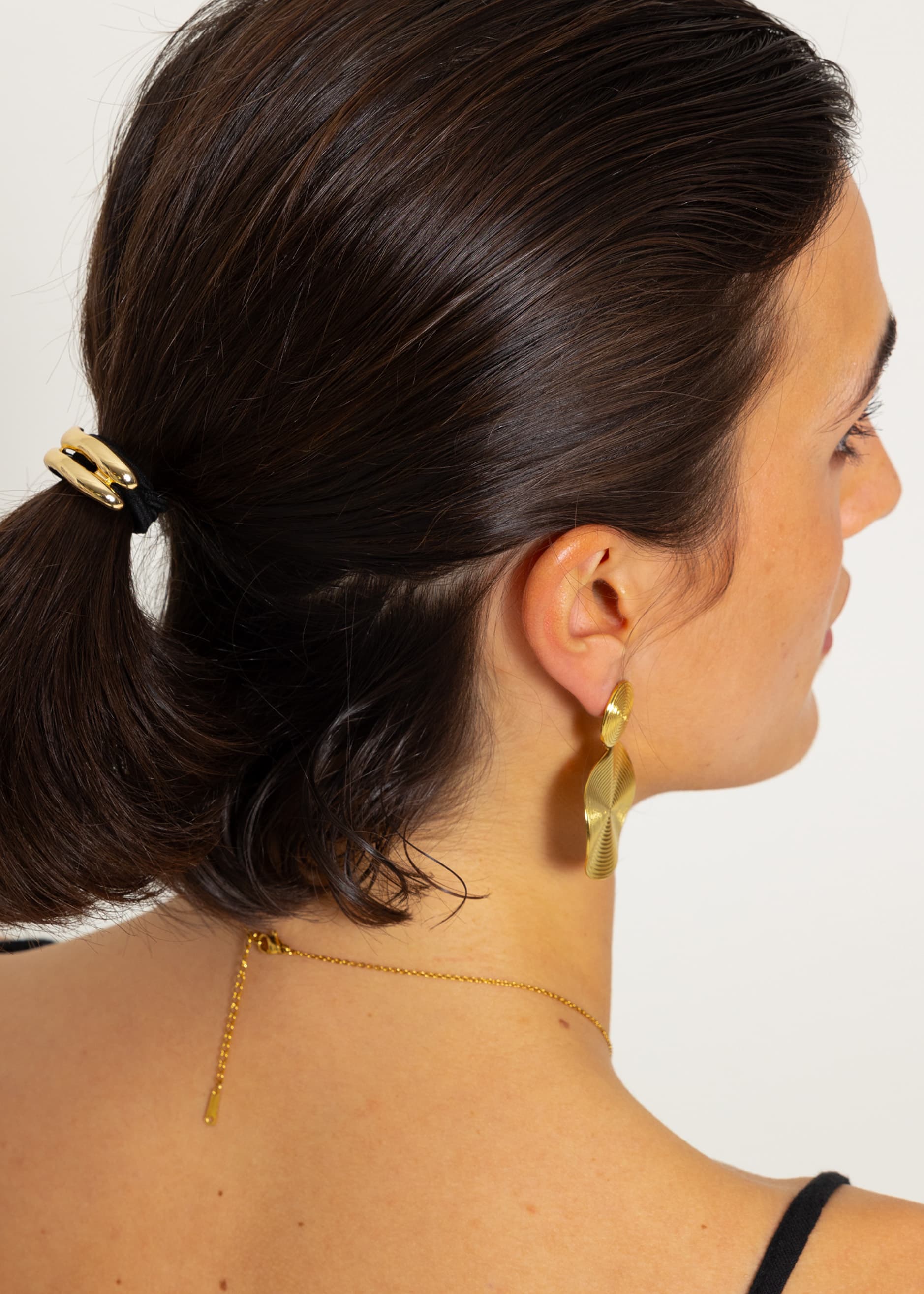 Hair tie - gold