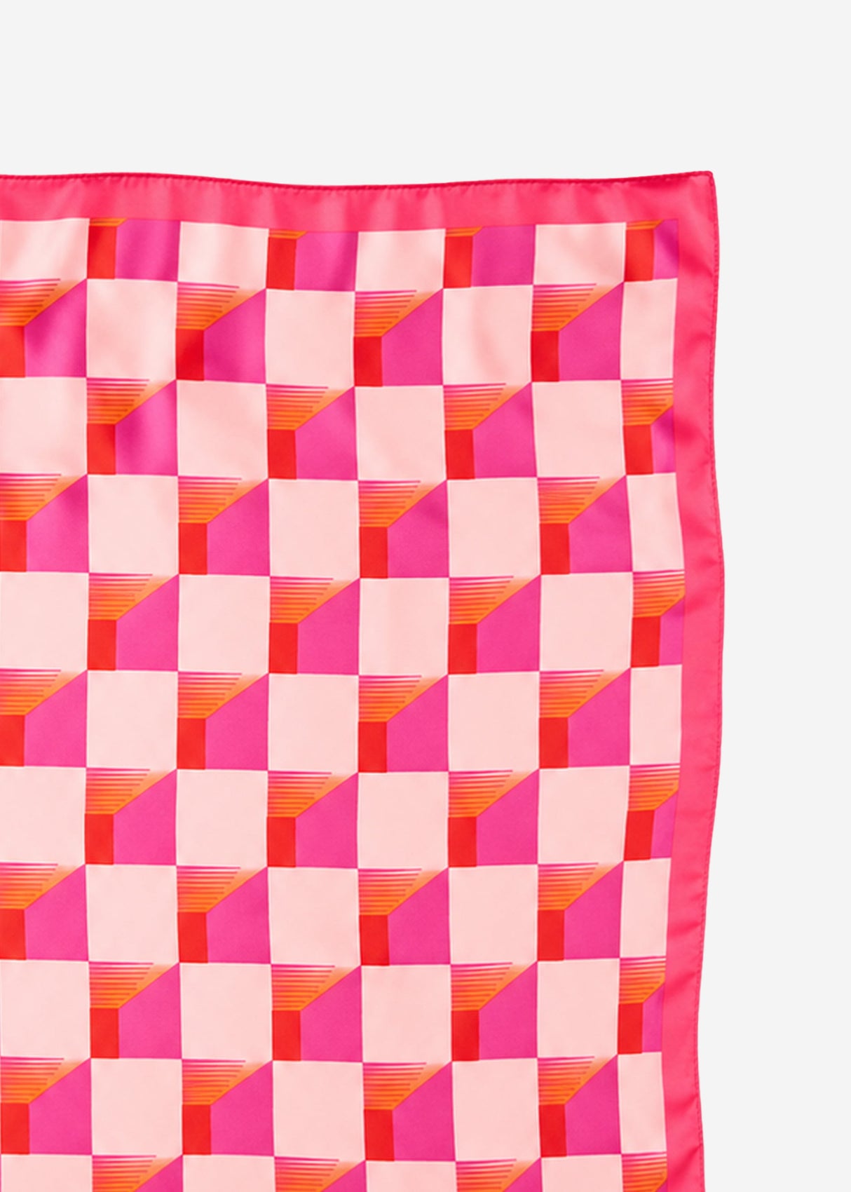Halstuch im Retro-Look - pink