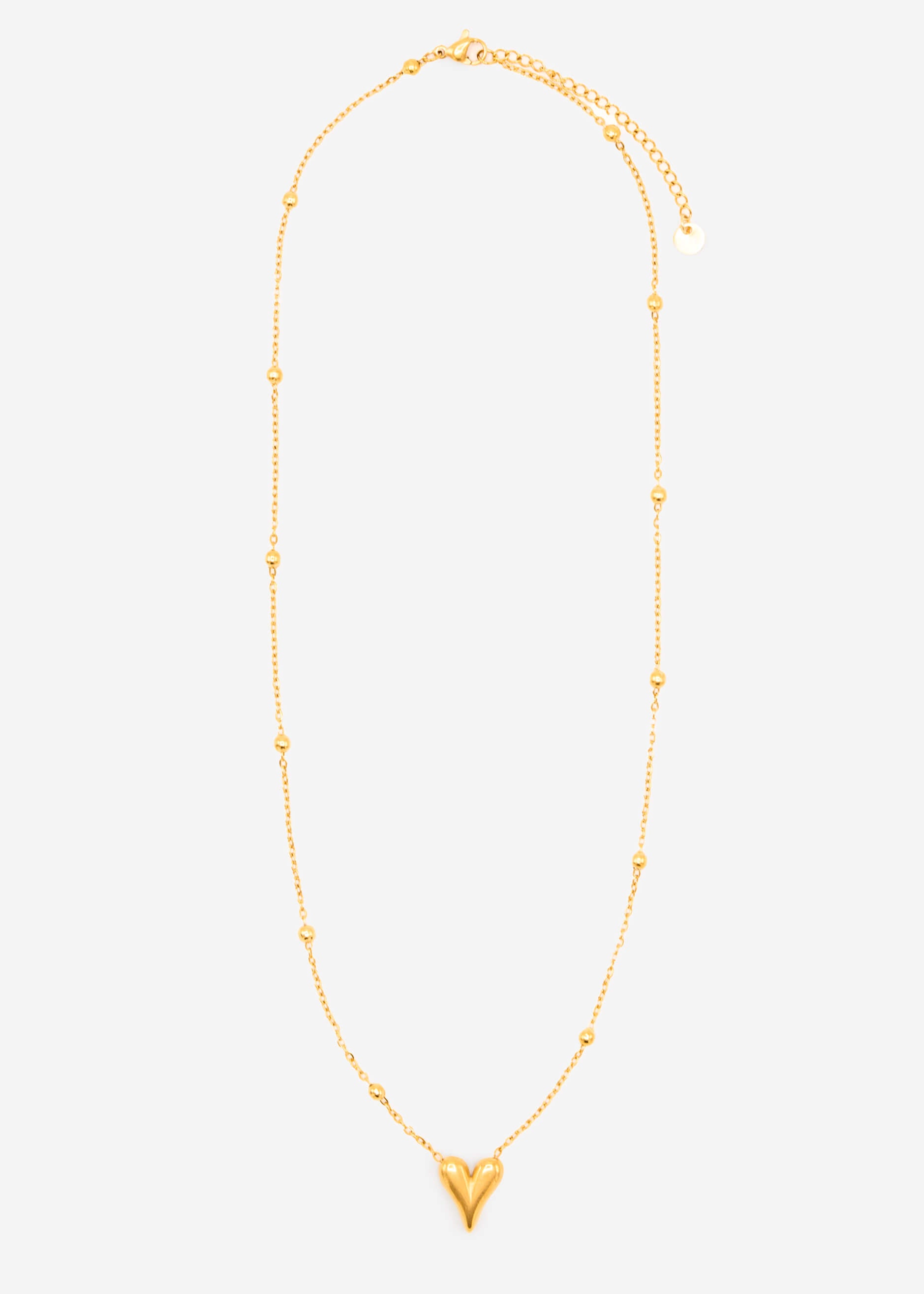 Herz Halskette - gold
