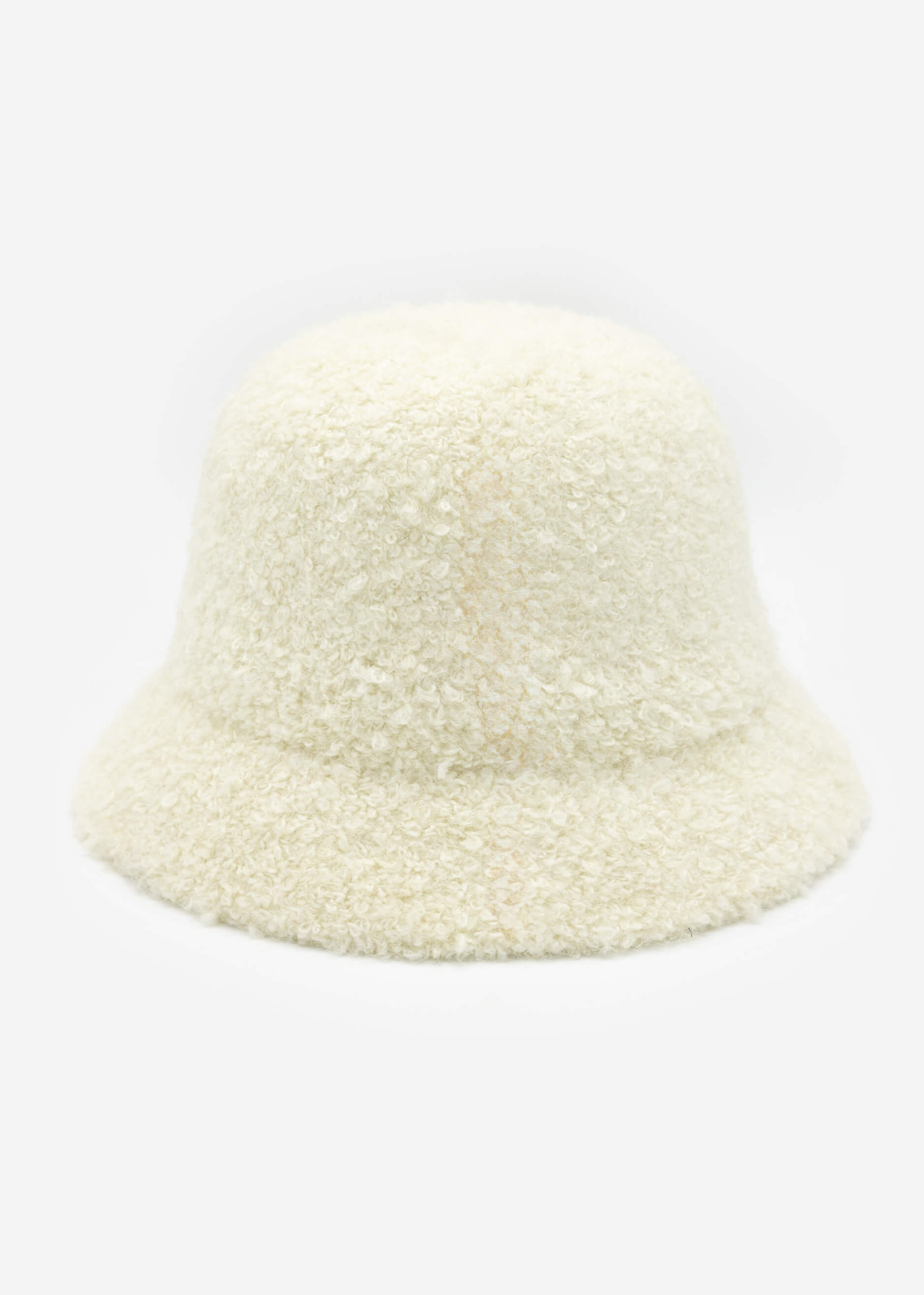 Teddy fur hat - off-white