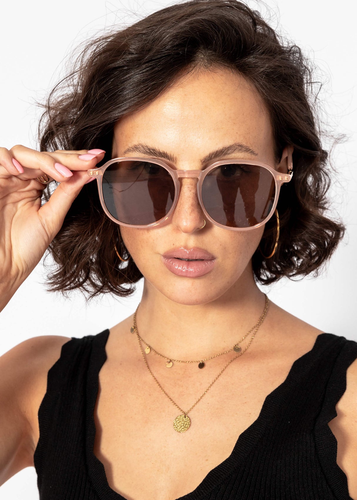 Classic sunglasses - nude