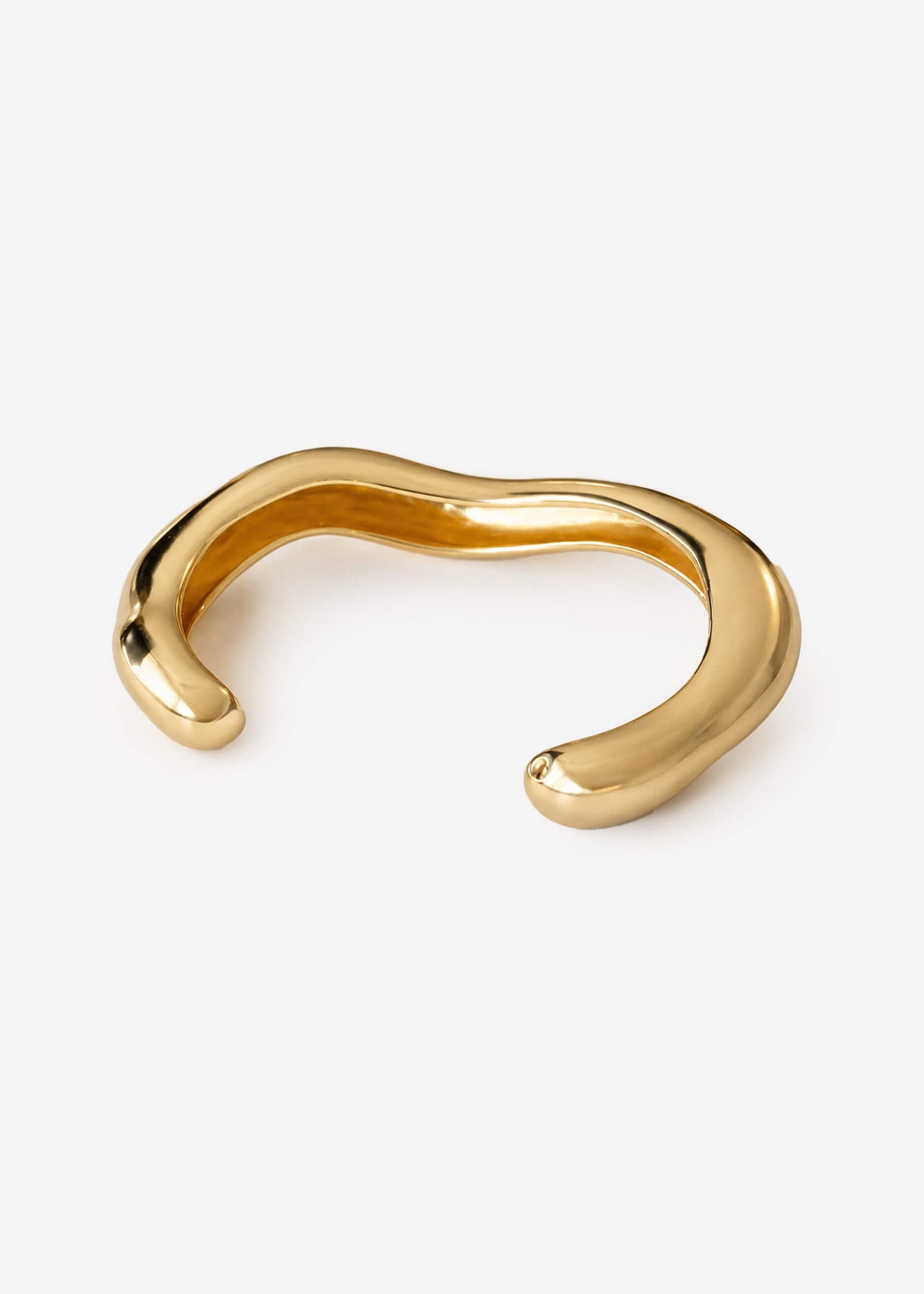 Minimalistischer Armreif - gold
