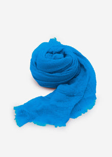 Musselin scarf - sky blue